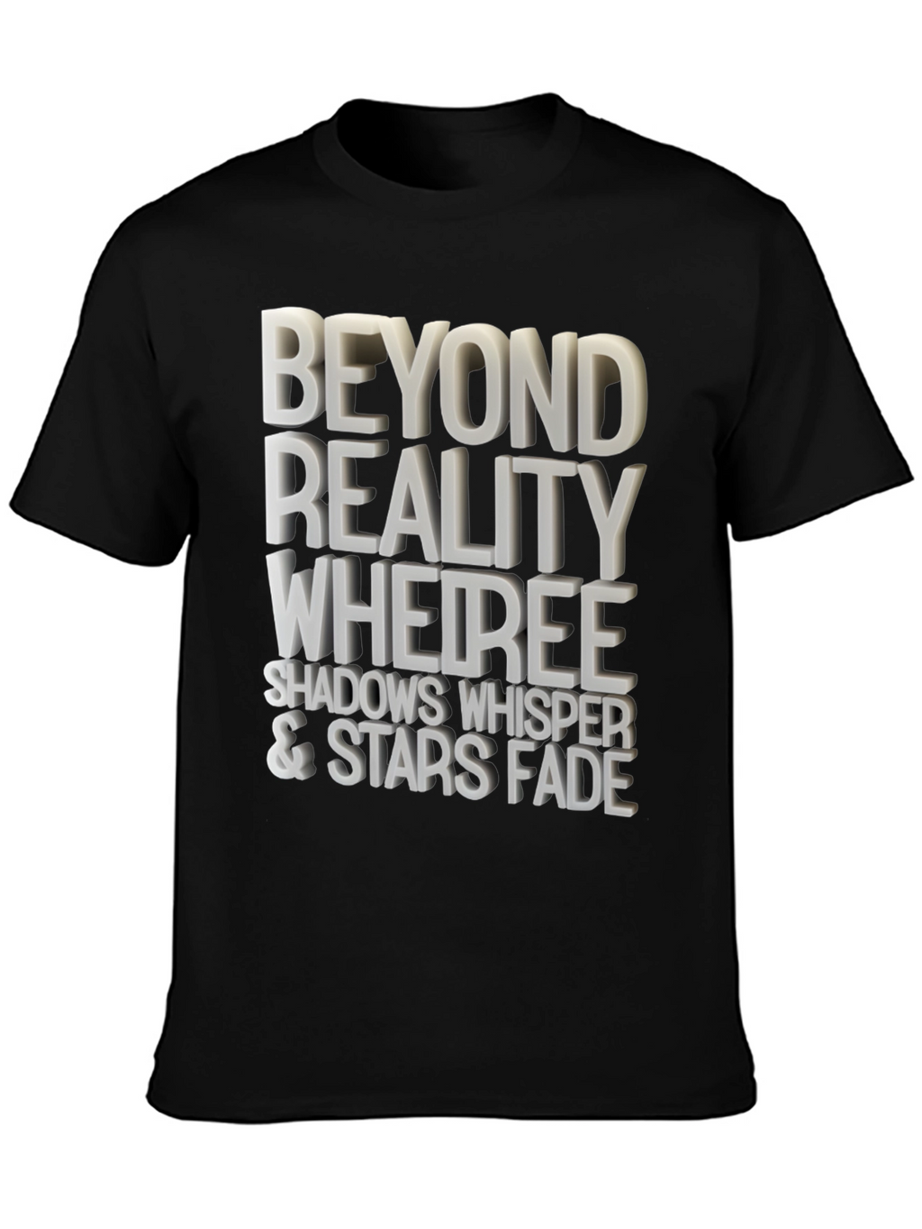 Beyond Reality Tee - Shadows Whisper & Stars Fade