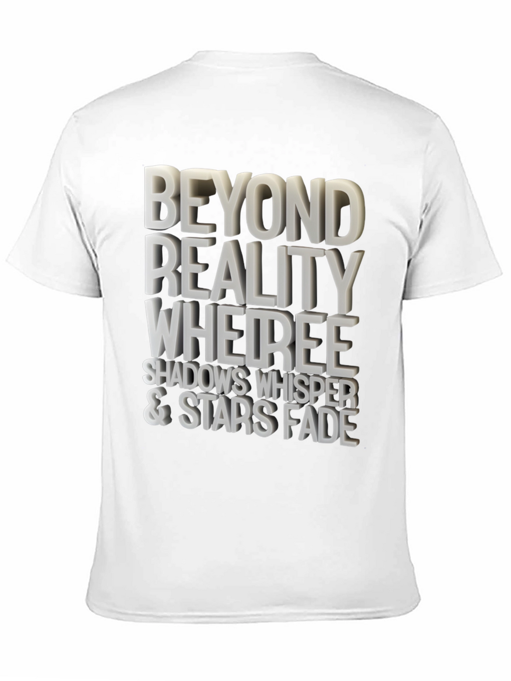 Beyond Reality Tee - Shadows Whisper & Stars Fade