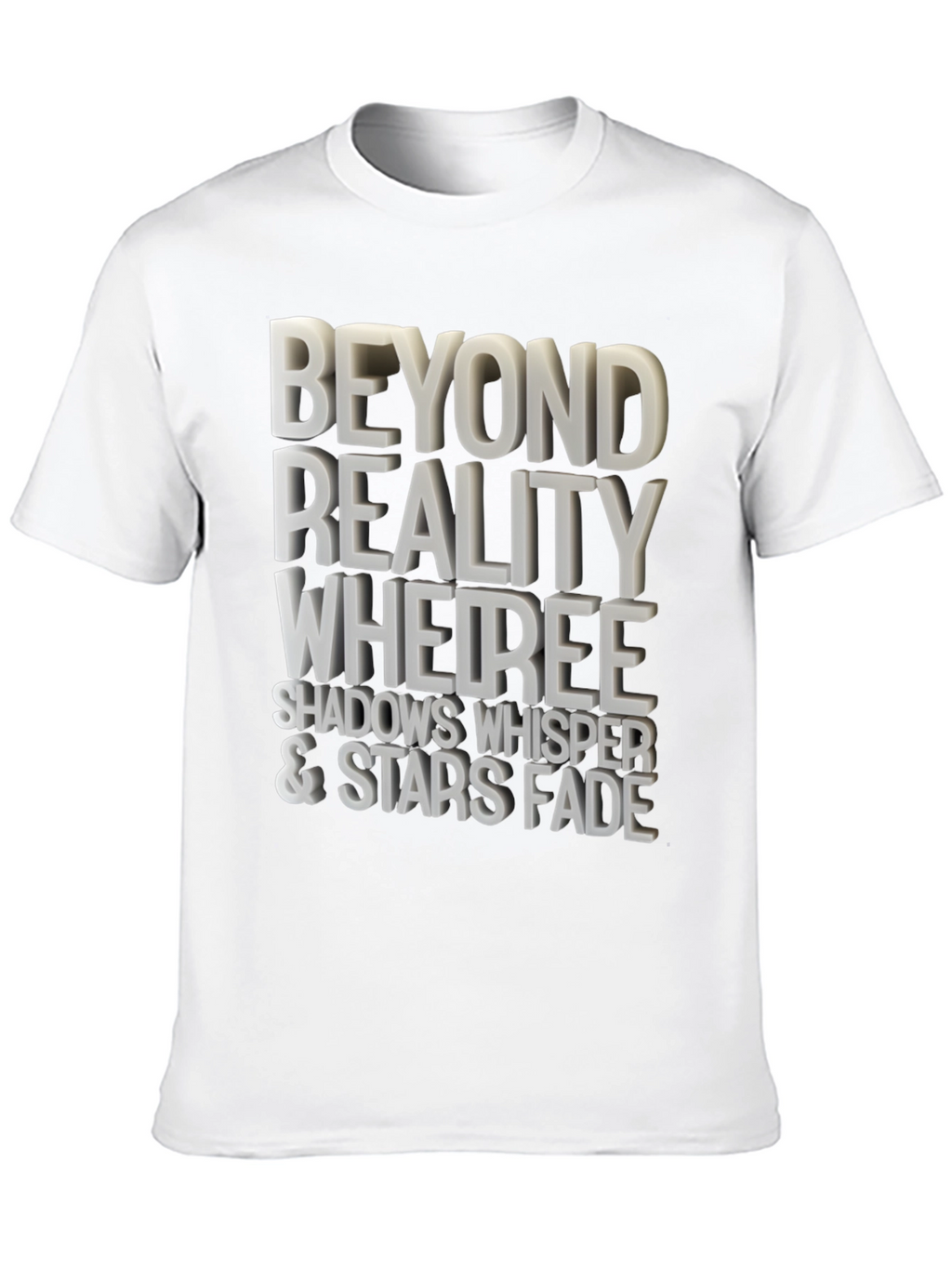 Beyond Reality Tee - Shadows Whisper & Stars Fade