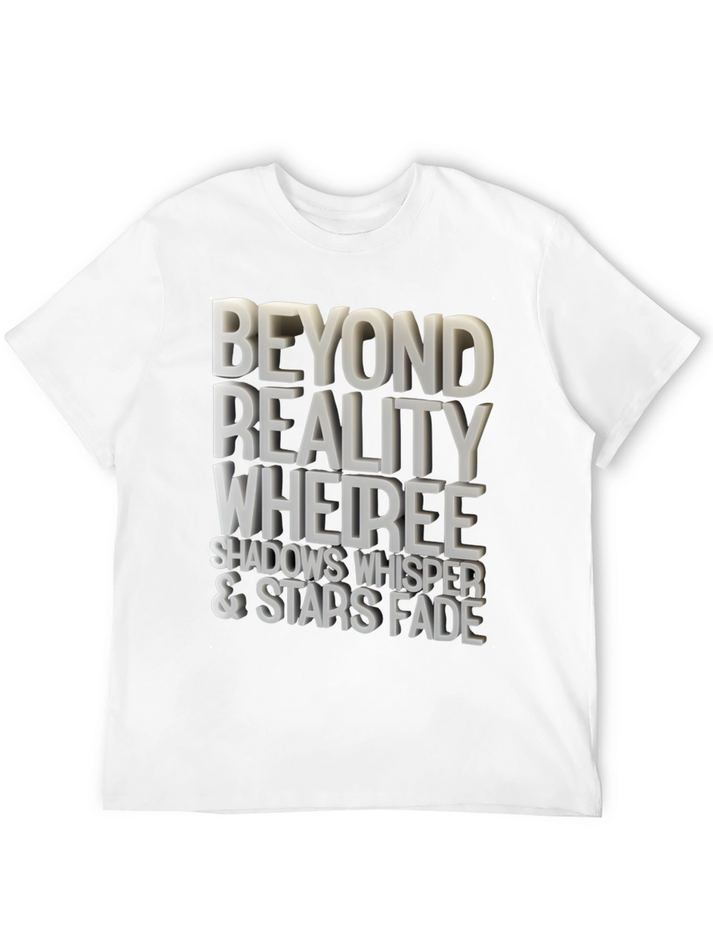 Beyond Reality Tee - Shadows Whisper & Stars Fade