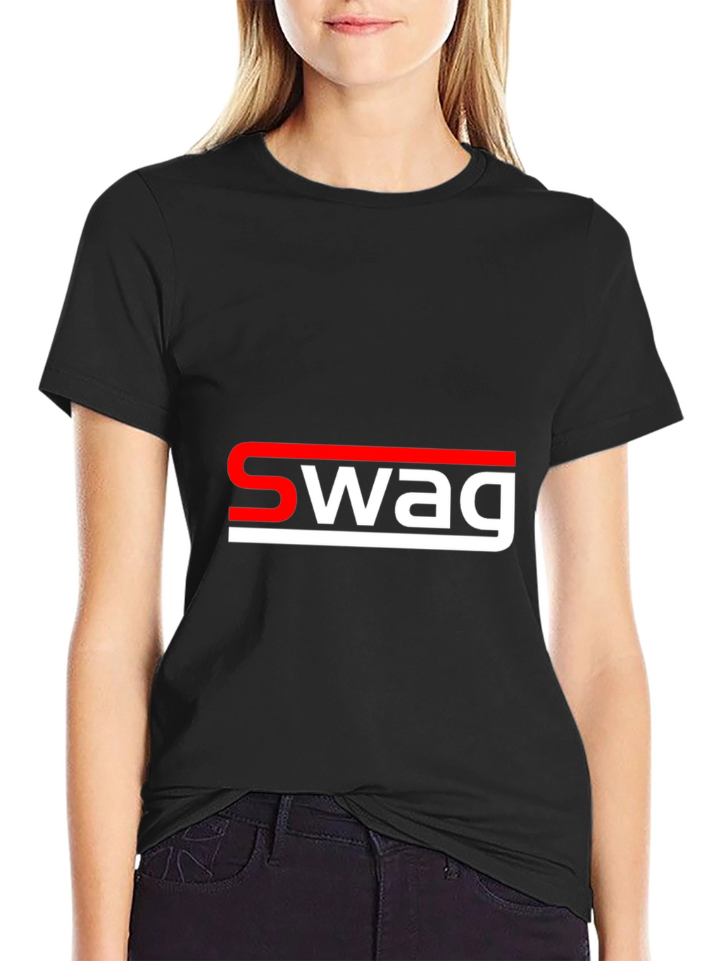 Swag Graphic T-Shirt - Cool Style Black Tee