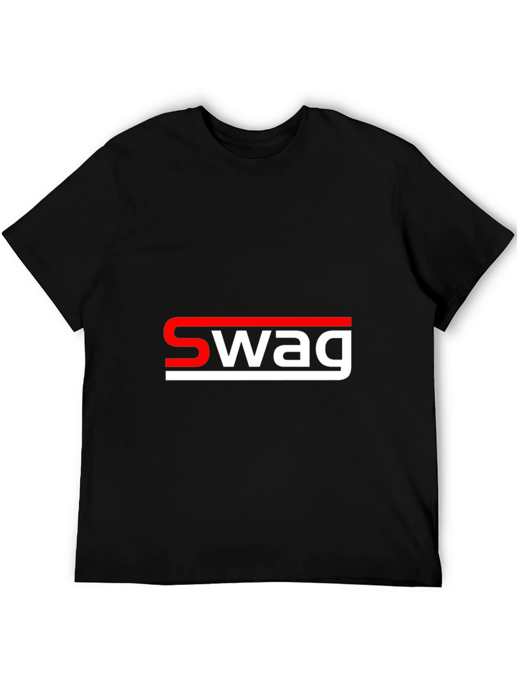 Swag Graphic T-Shirt - Cool Style Black Tee