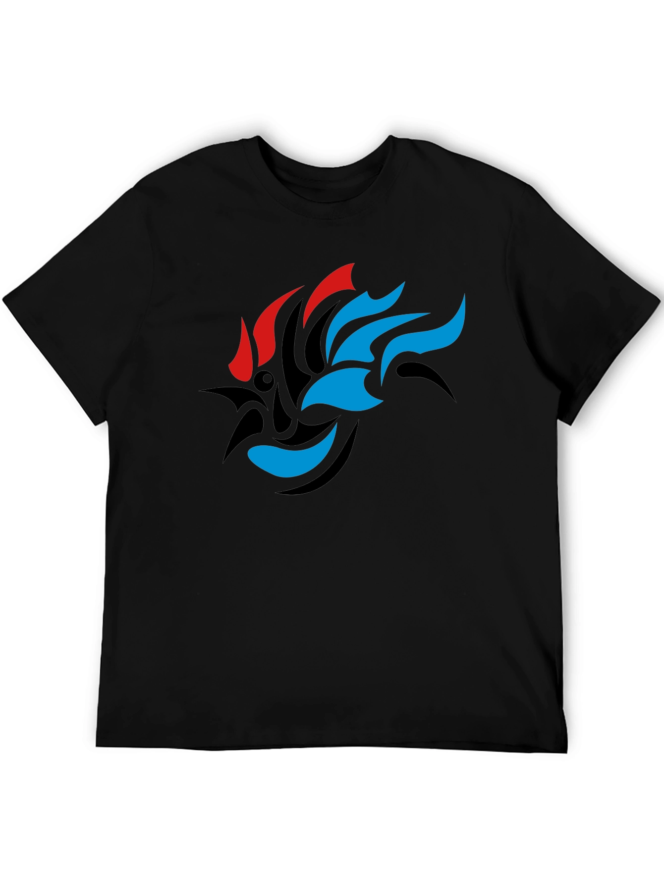 Tribal Rooster Graphic Tee - Modern Streetwear