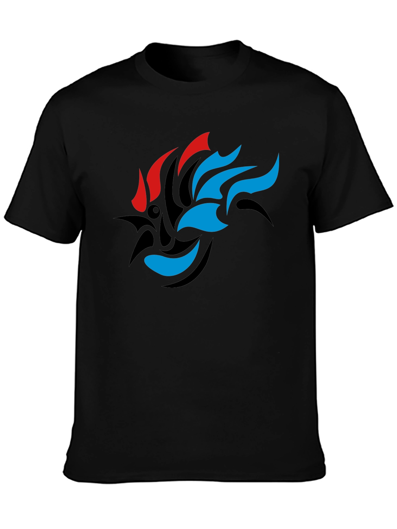 Tribal Rooster Graphic Tee - Modern Streetwear