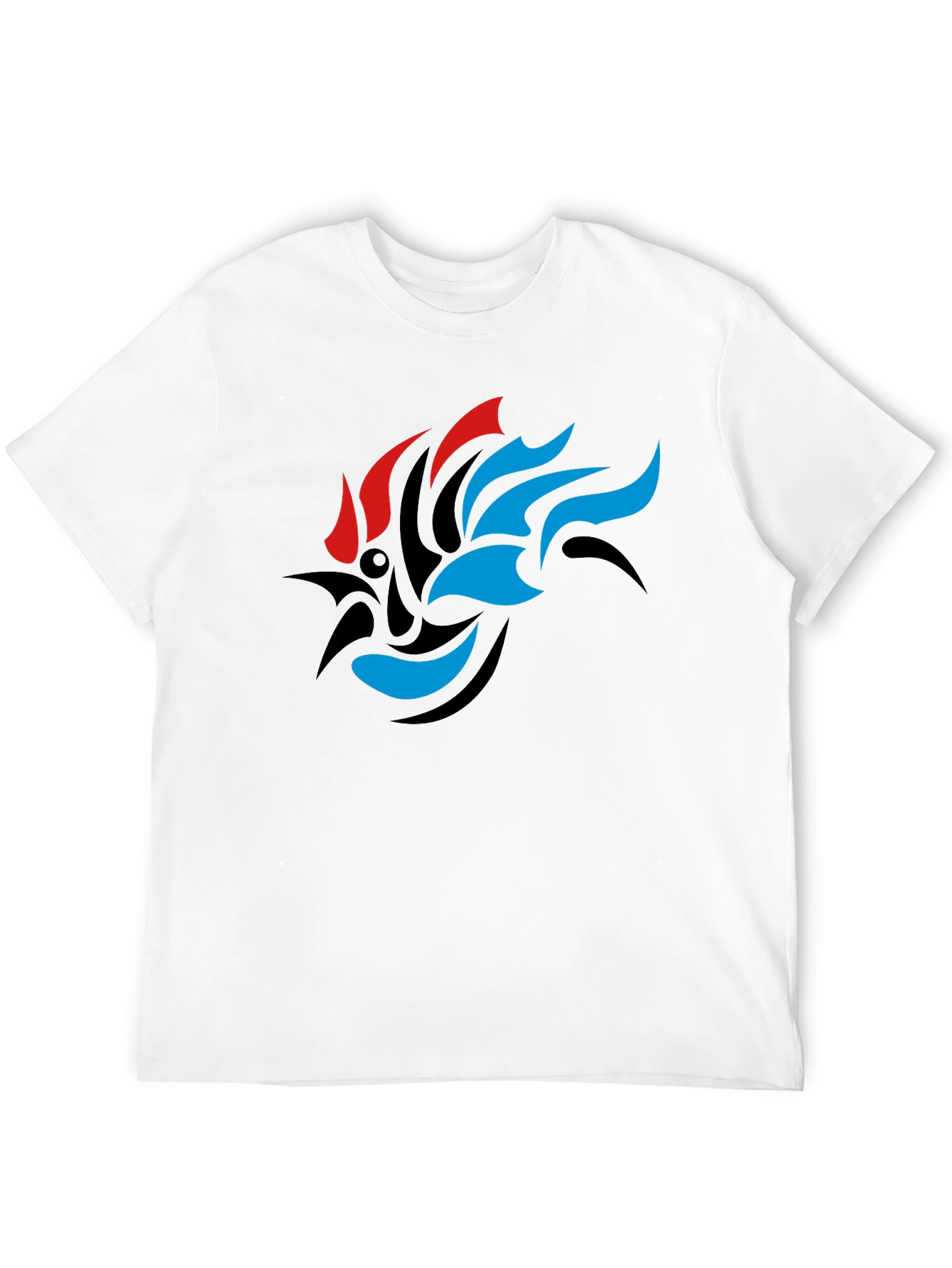 Tribal Rooster Graphic Tee - Modern Streetwear