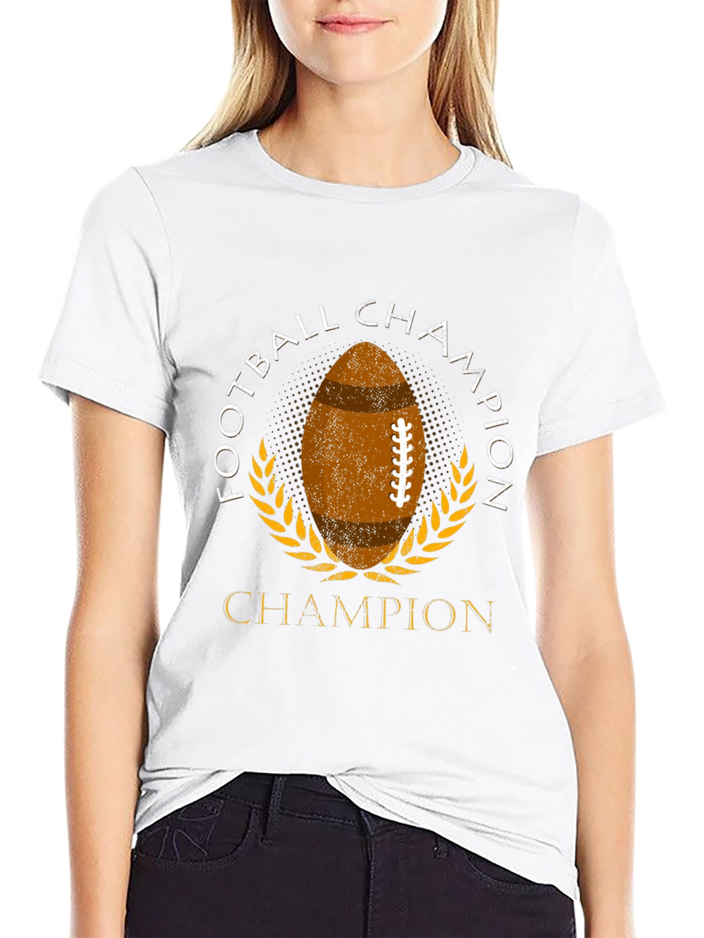 Football Champion Graphic T-Shirt
