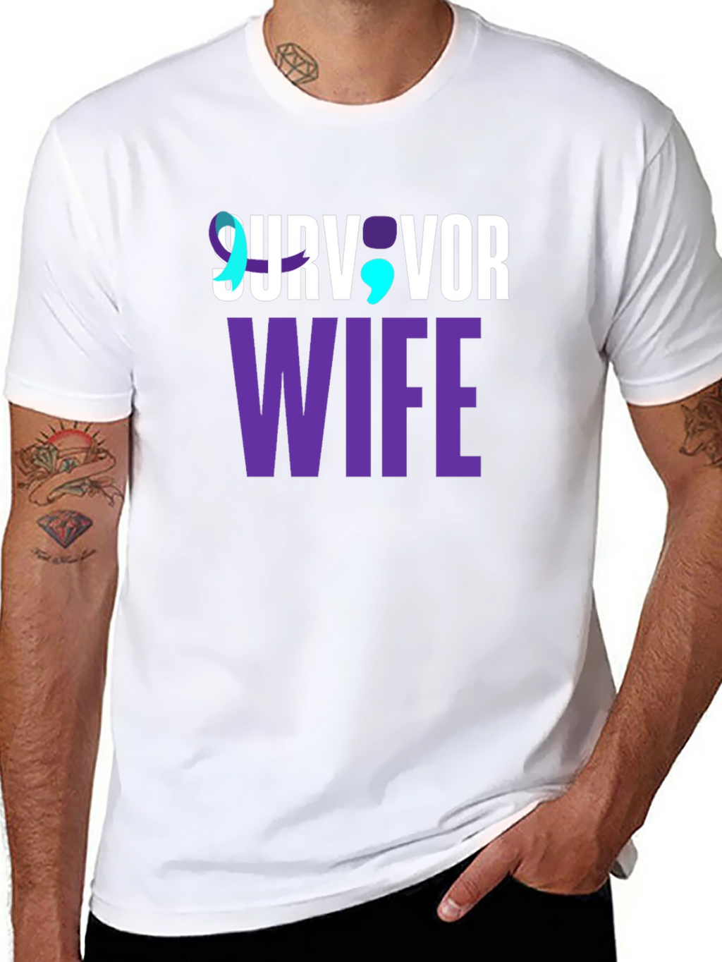 Survivor Wife Graphic Tee