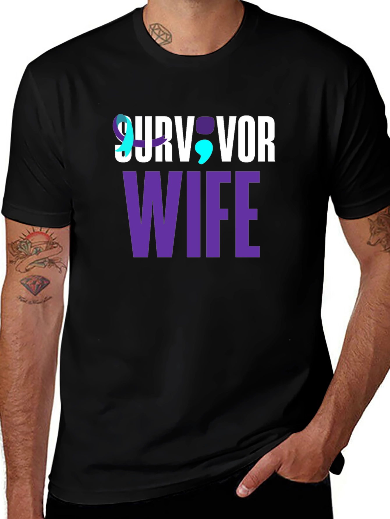 Survivor Wife Graphic Tee