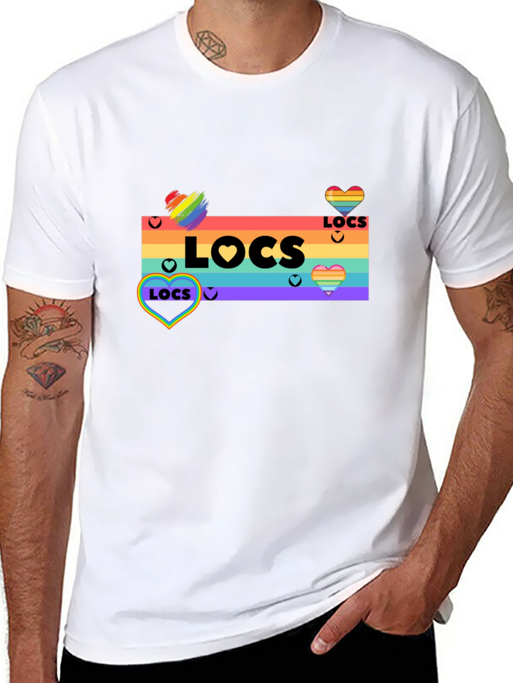 Pride LOCS T-Shirt - Love and Support