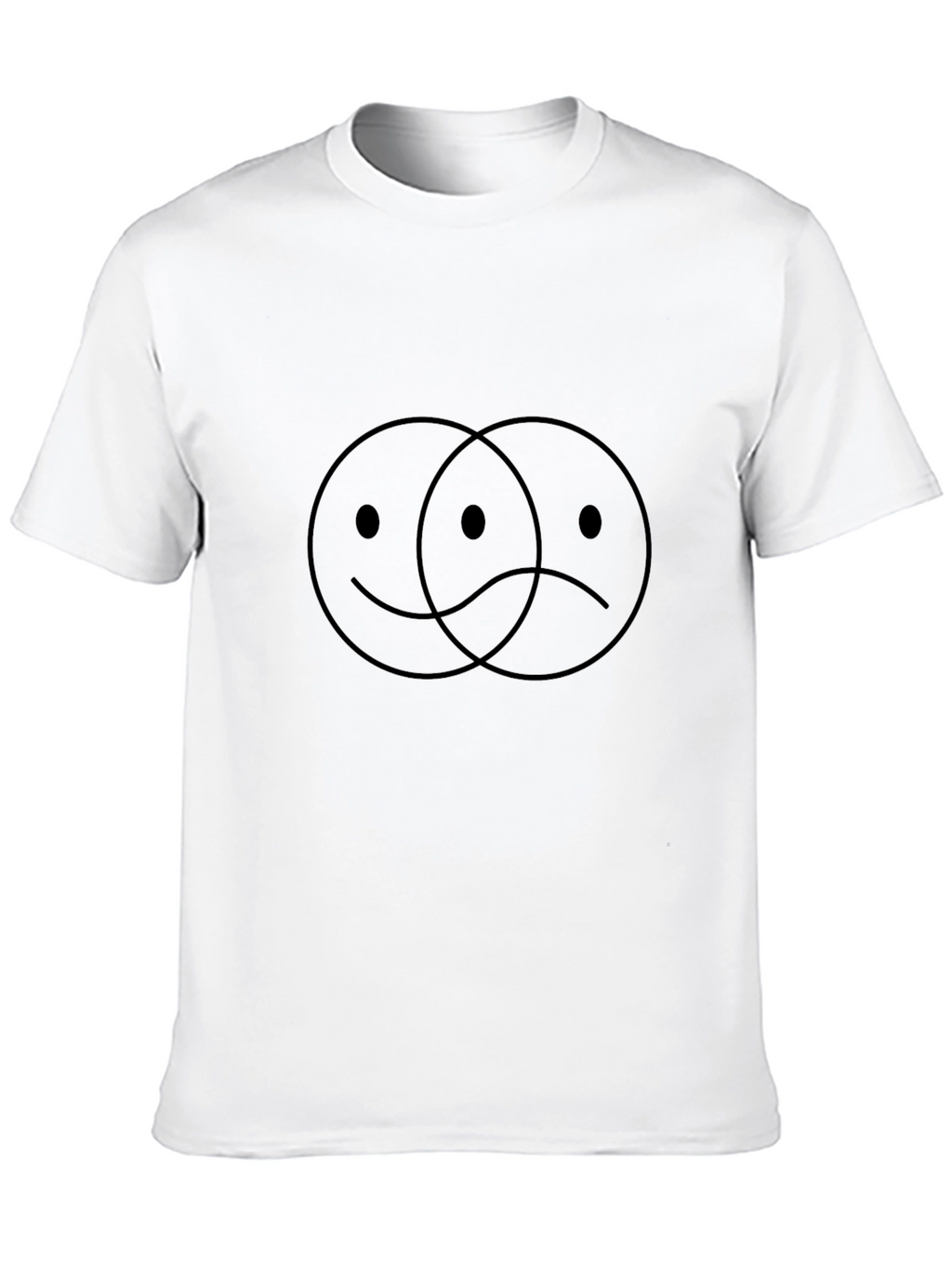Expressive Smiley Face T-Shirt