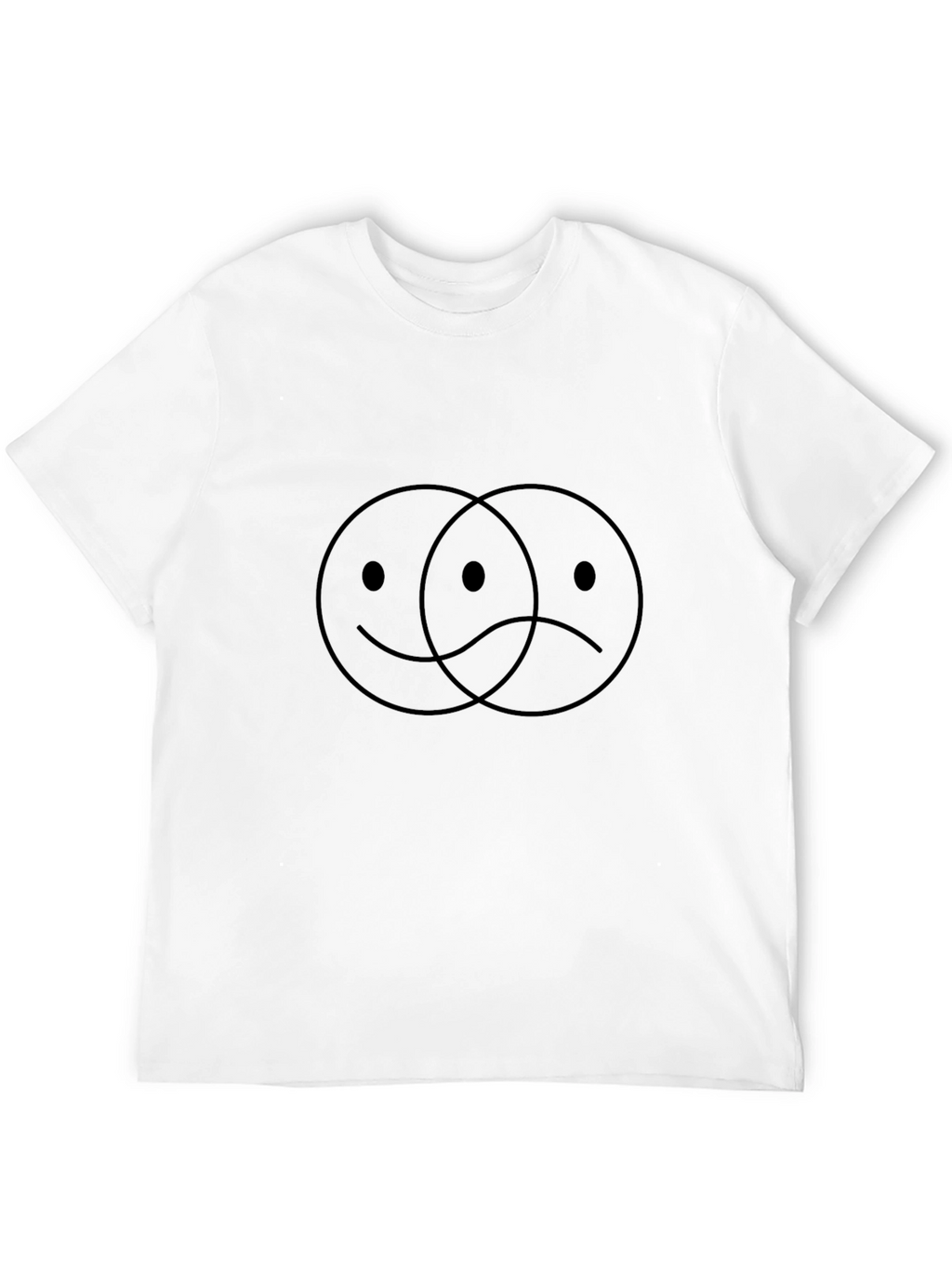 Expressive Smiley Face T-Shirt
