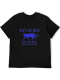 Punctuation Saves Cats T-Shirt - Funny Graphic Tee