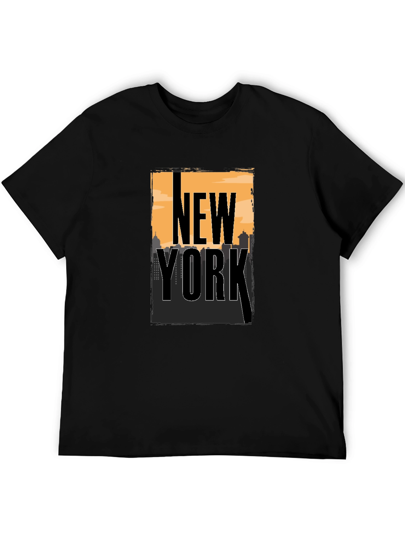 New York City Skyline Graphic T-Shirt