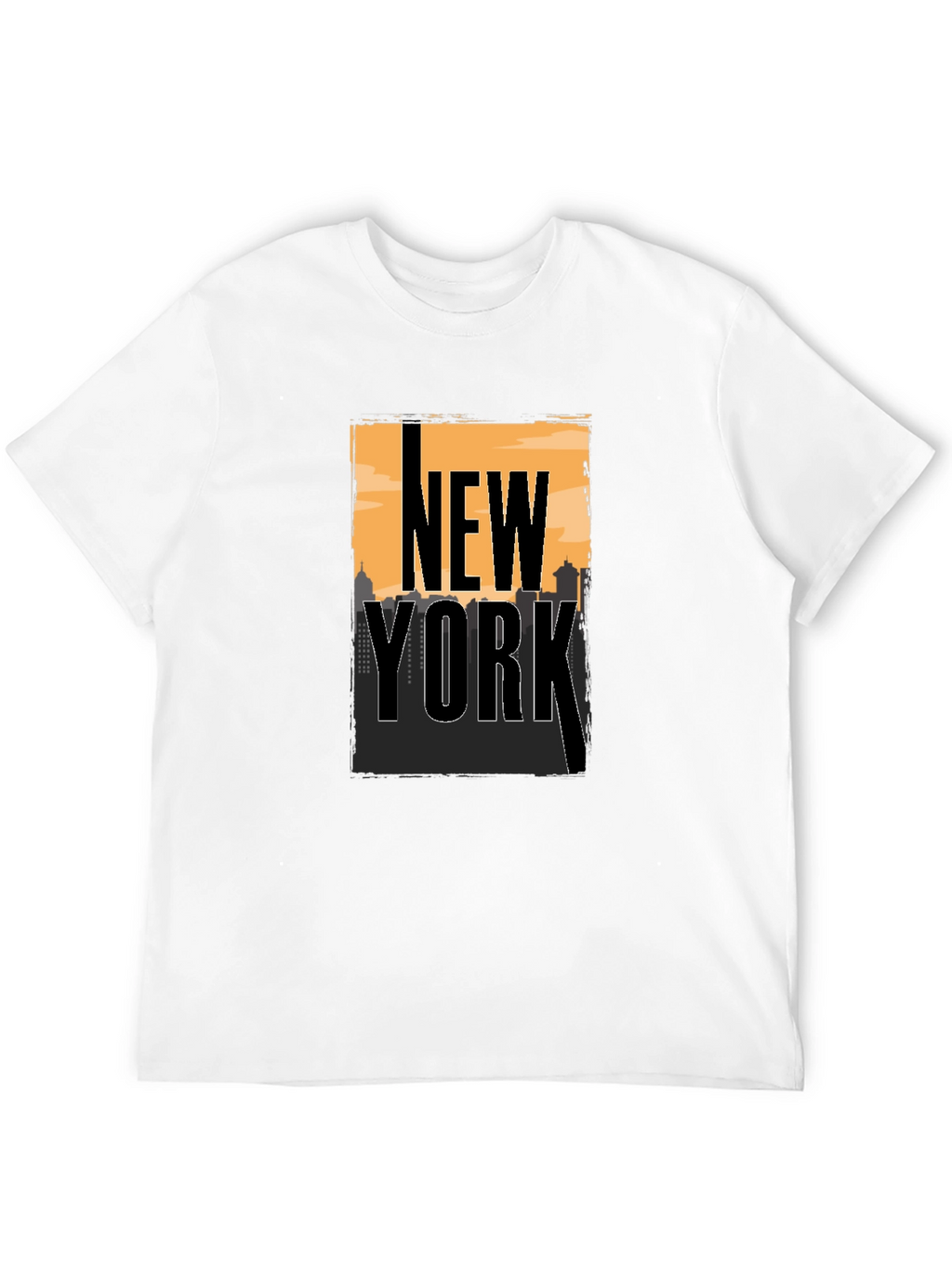 New York City Skyline Graphic T-Shirt
