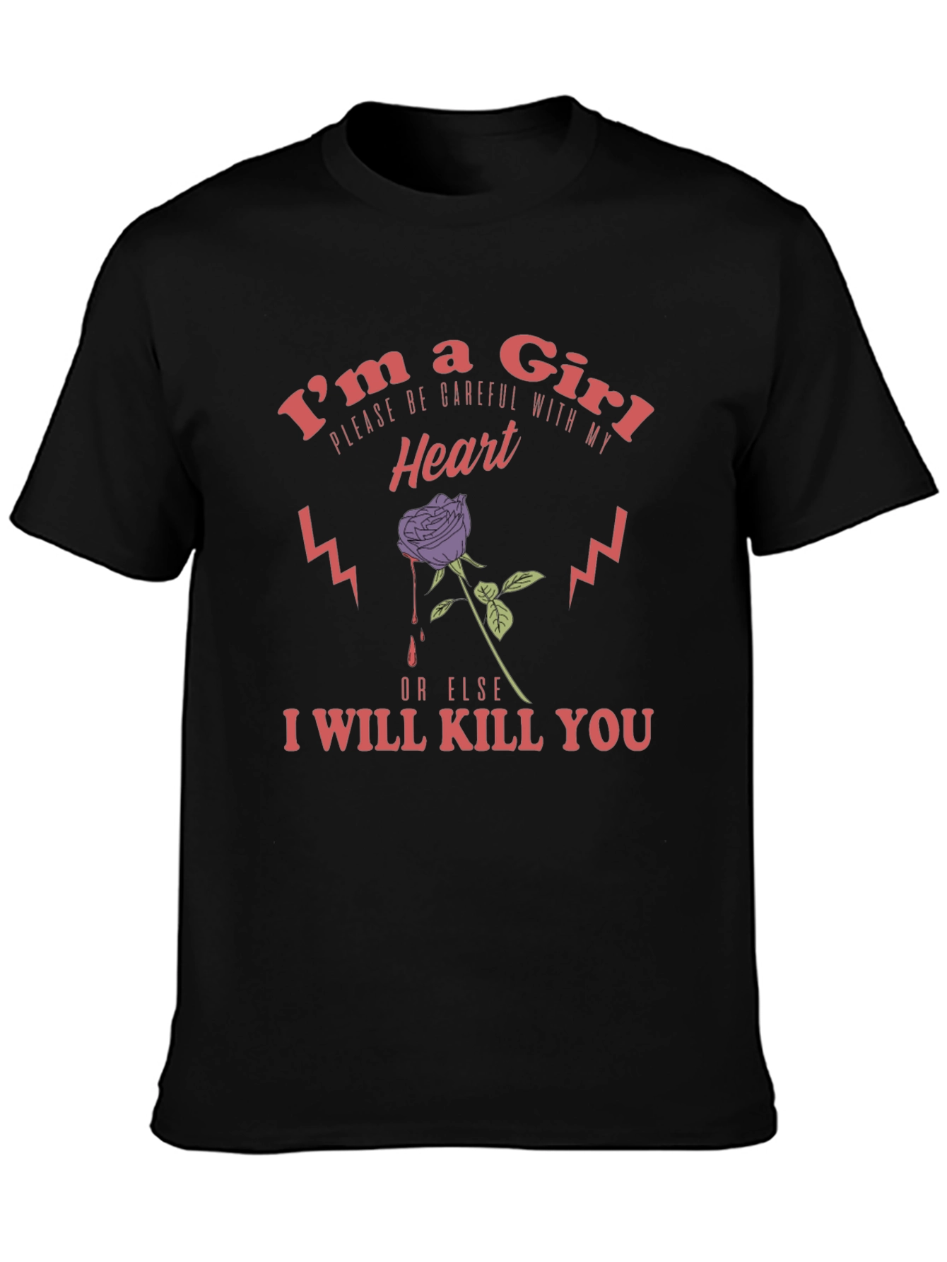 Im a Girl Graphic T-Shirt