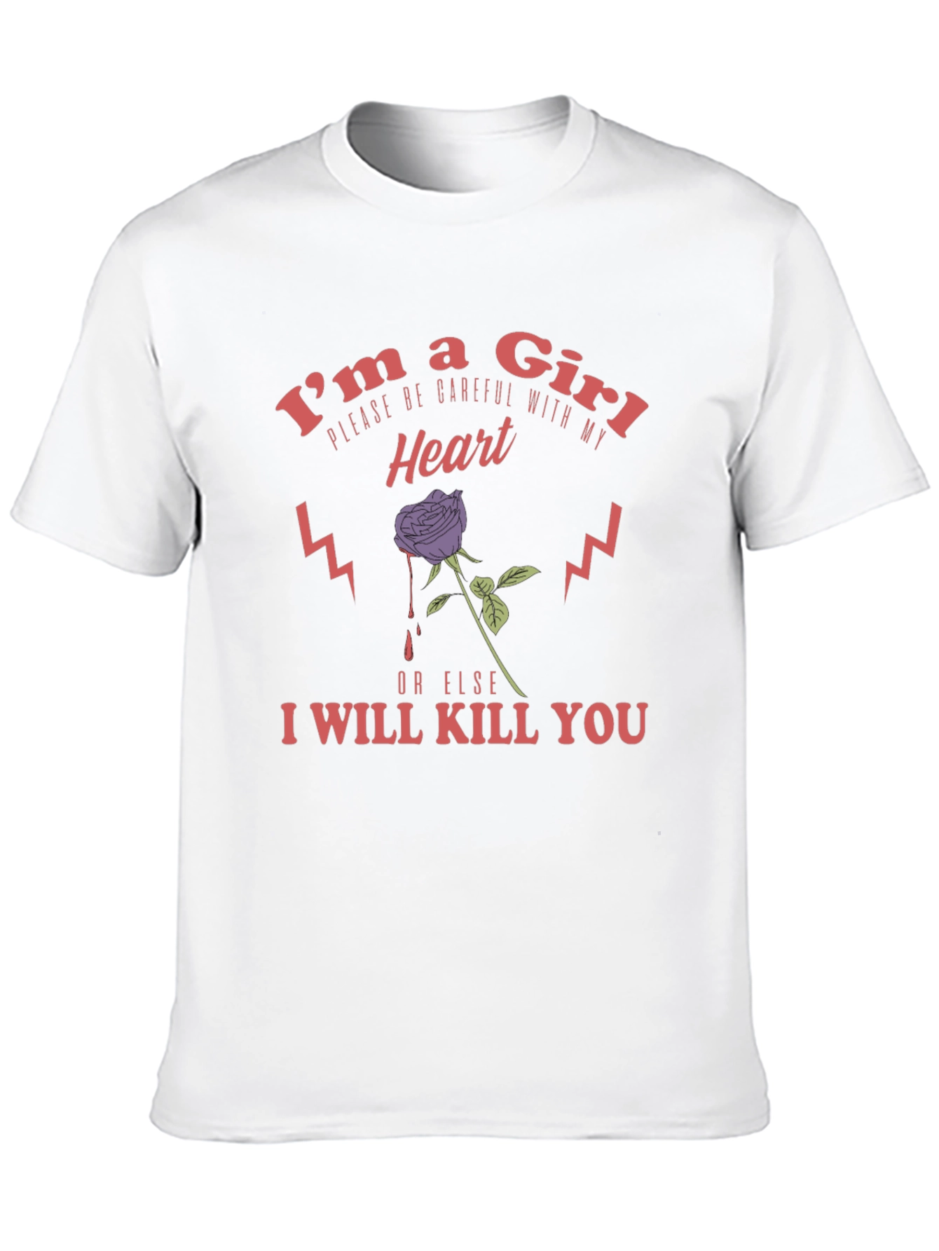 Im a Girl Graphic T-Shirt