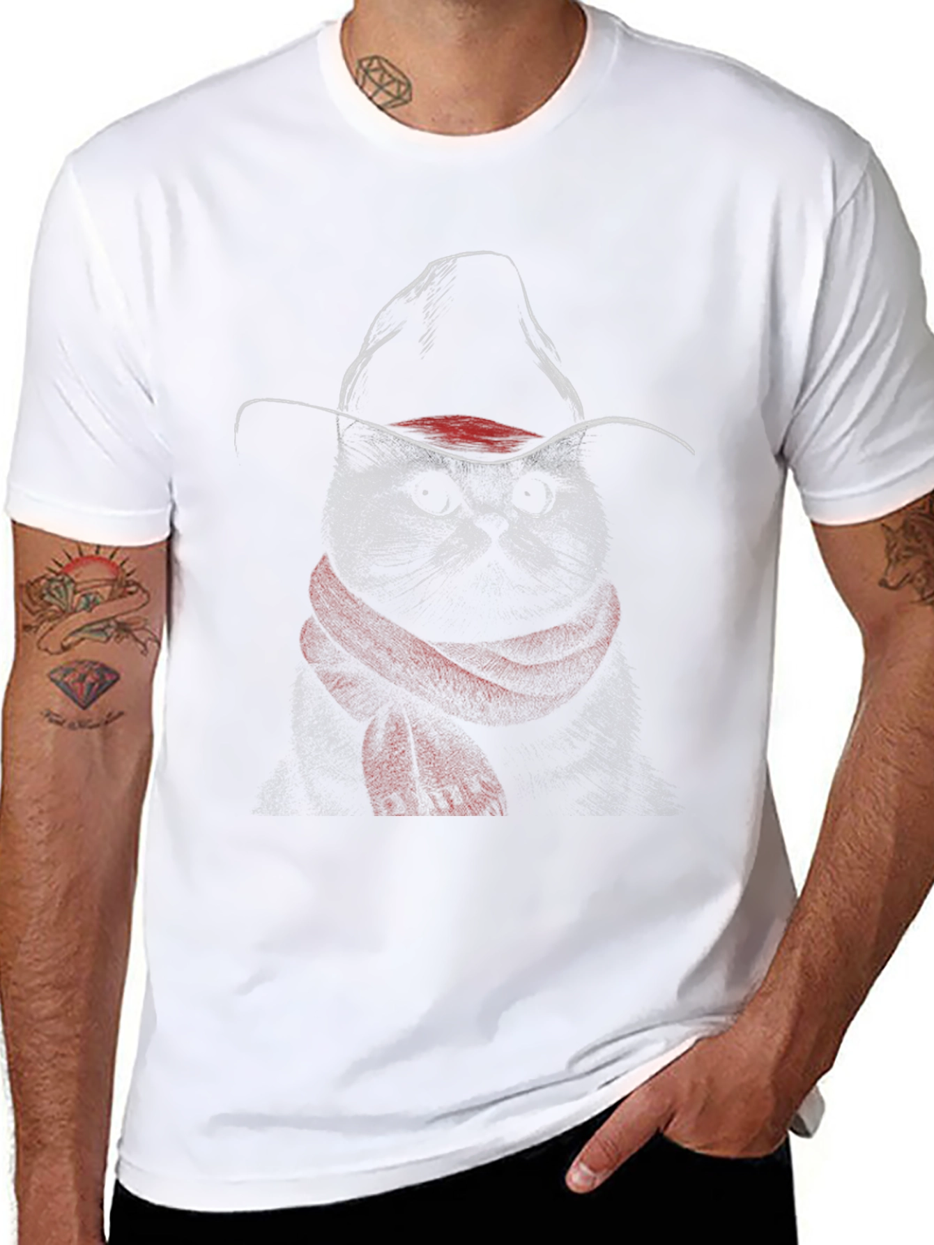 Cool Cat Cowboy T-Shirt