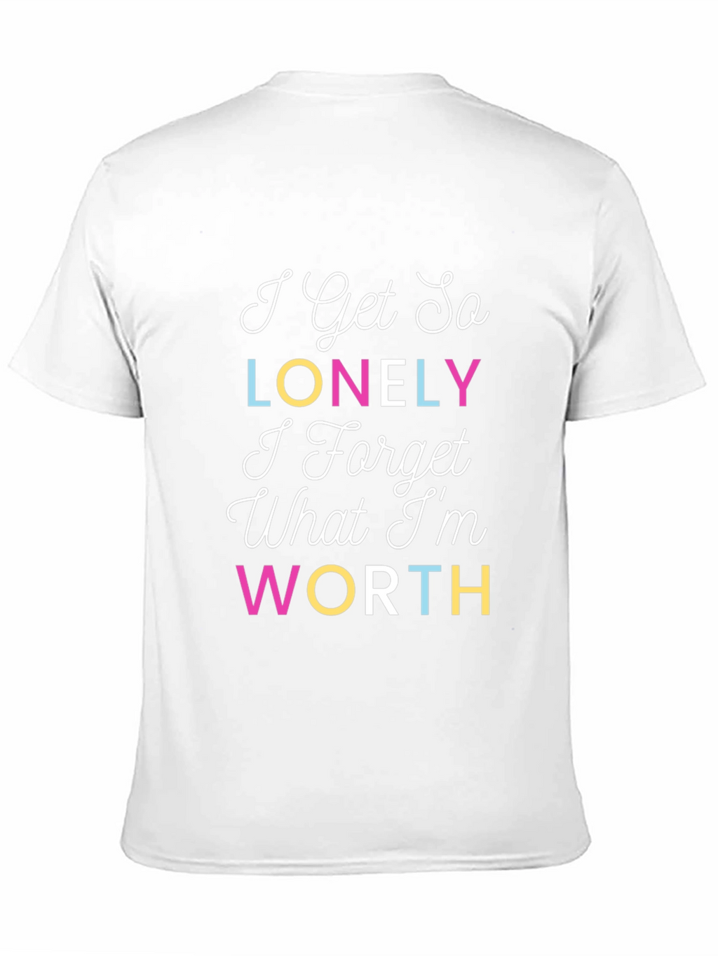 I Get So Lonely Graphic Tee - Black