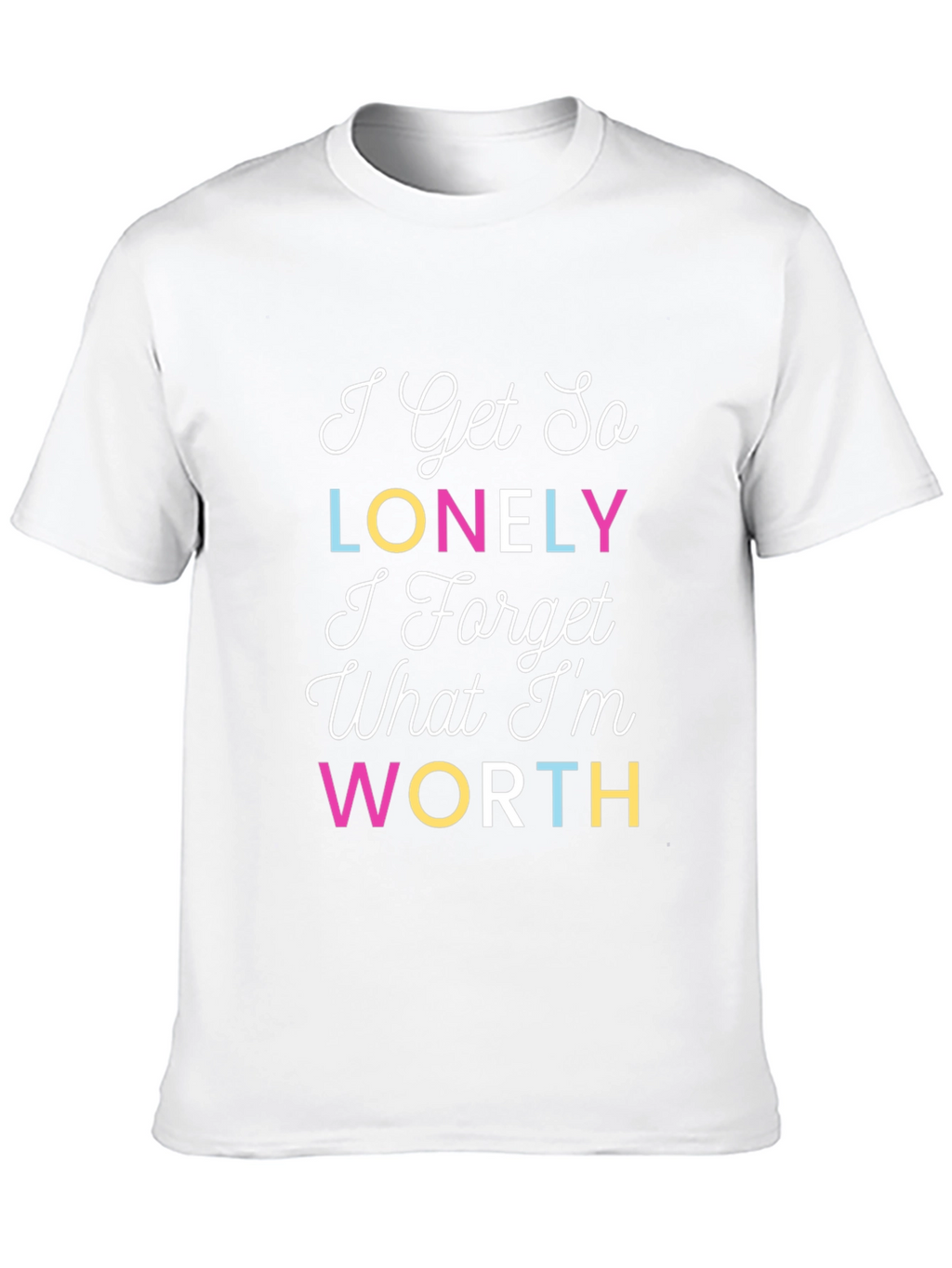 I Get So Lonely Graphic Tee - Black