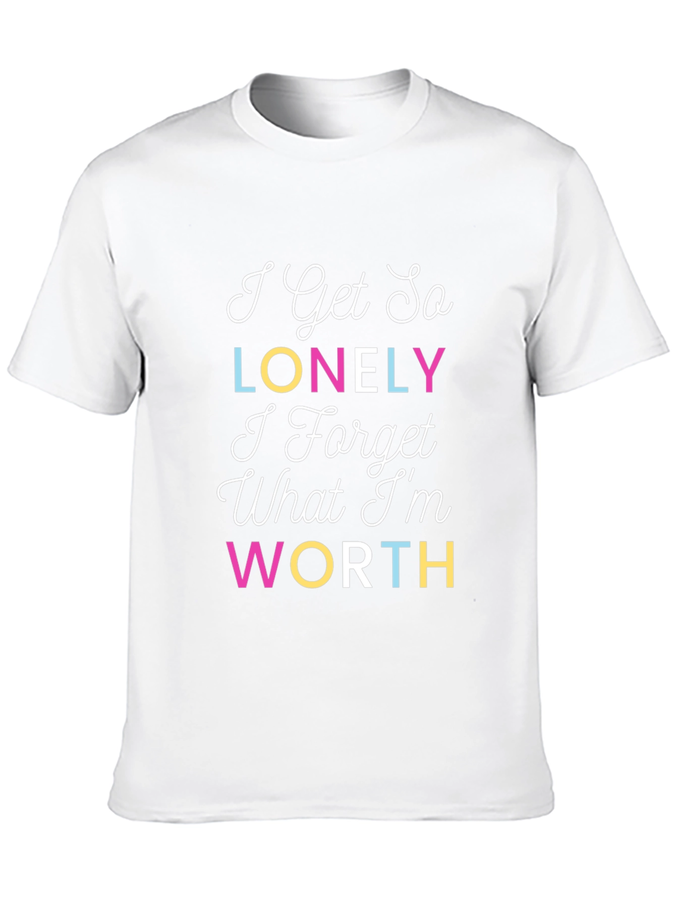 I Get So Lonely Graphic Tee - Black