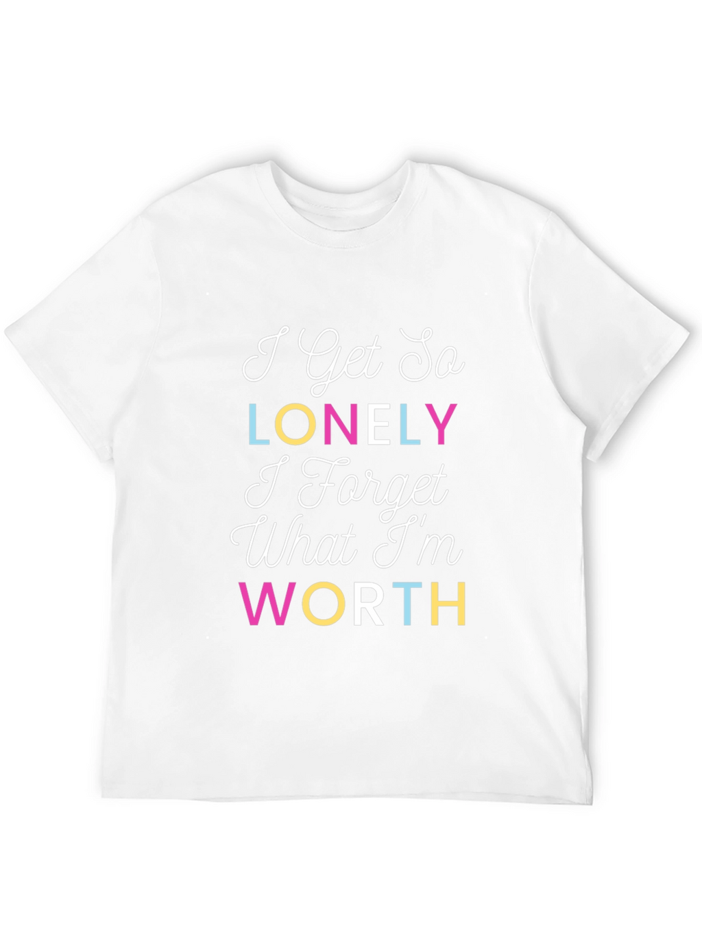 I Get So Lonely Graphic Tee - Black