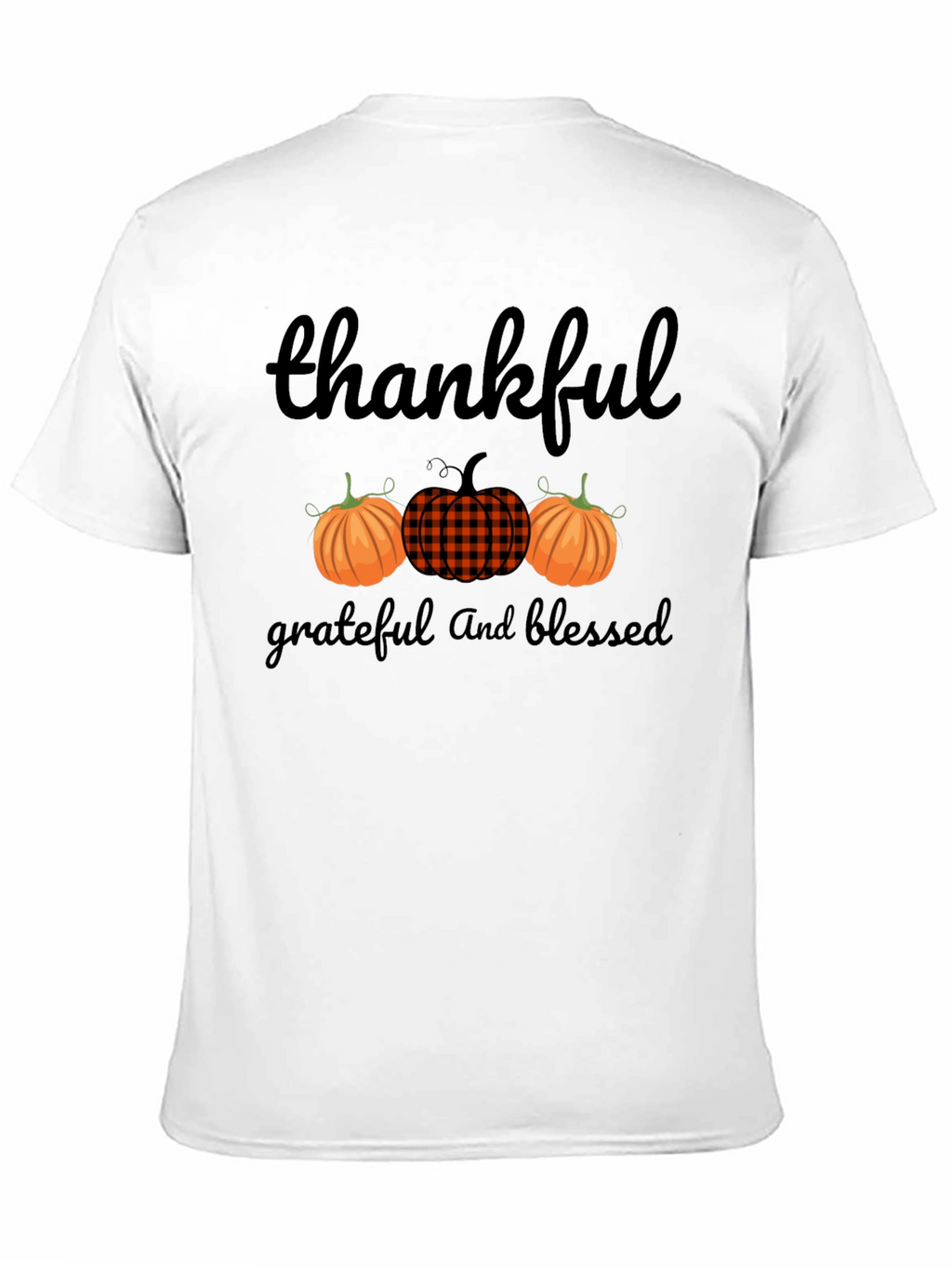 Thankful Grateful and Blessed Graphic Tee