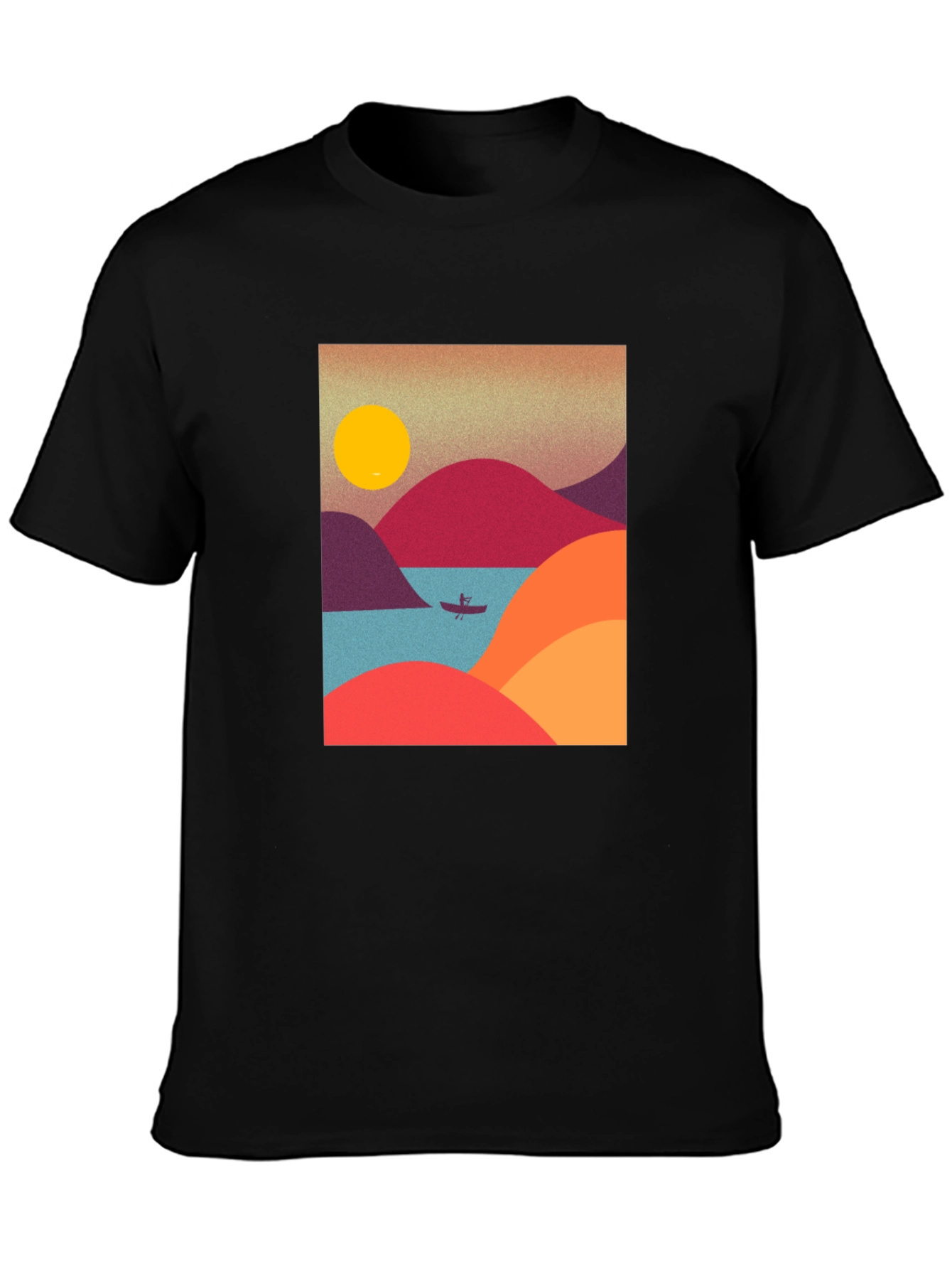 Retro Mountainscape T-Shirt