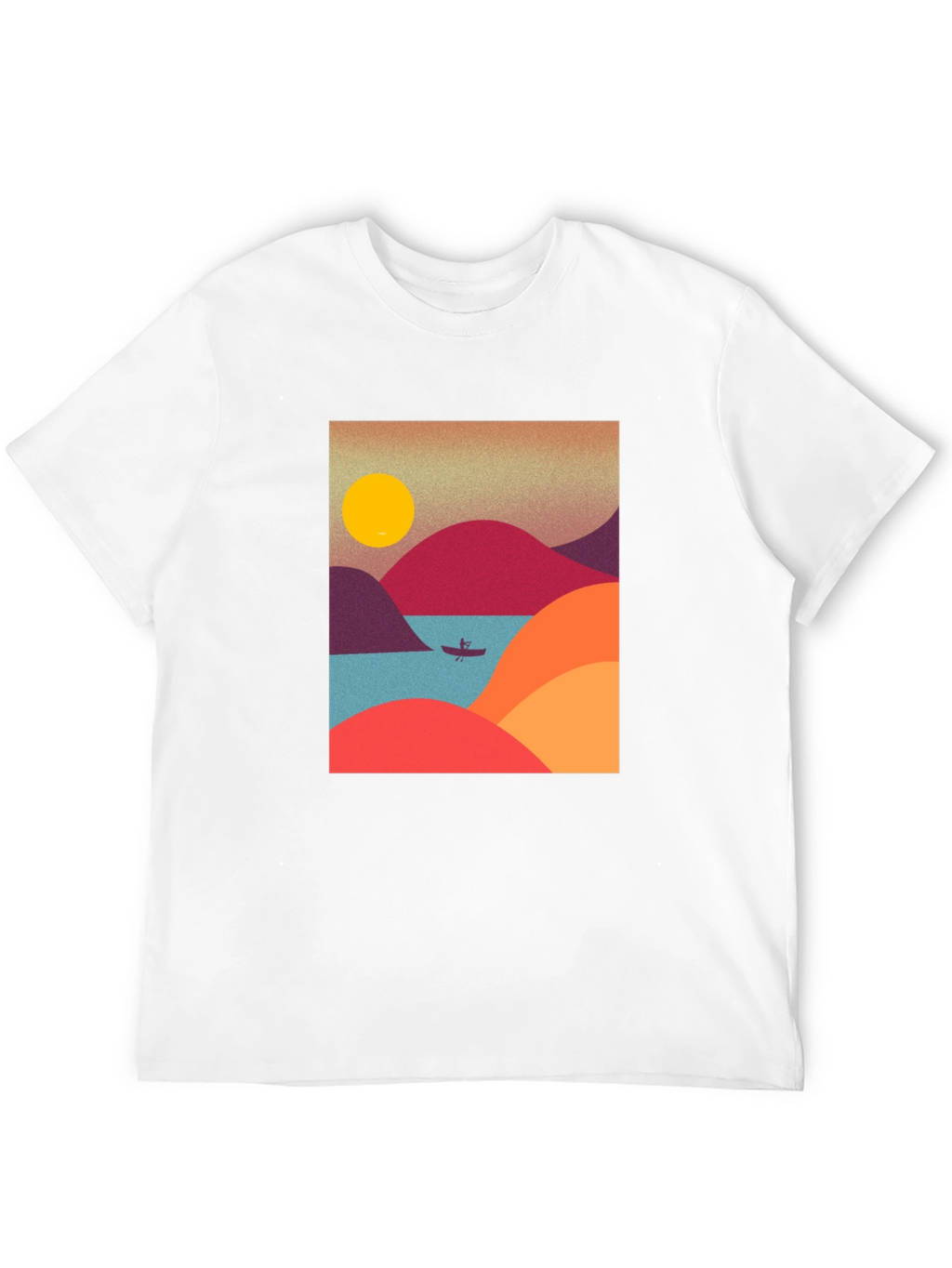 Retro Mountainscape T-Shirt