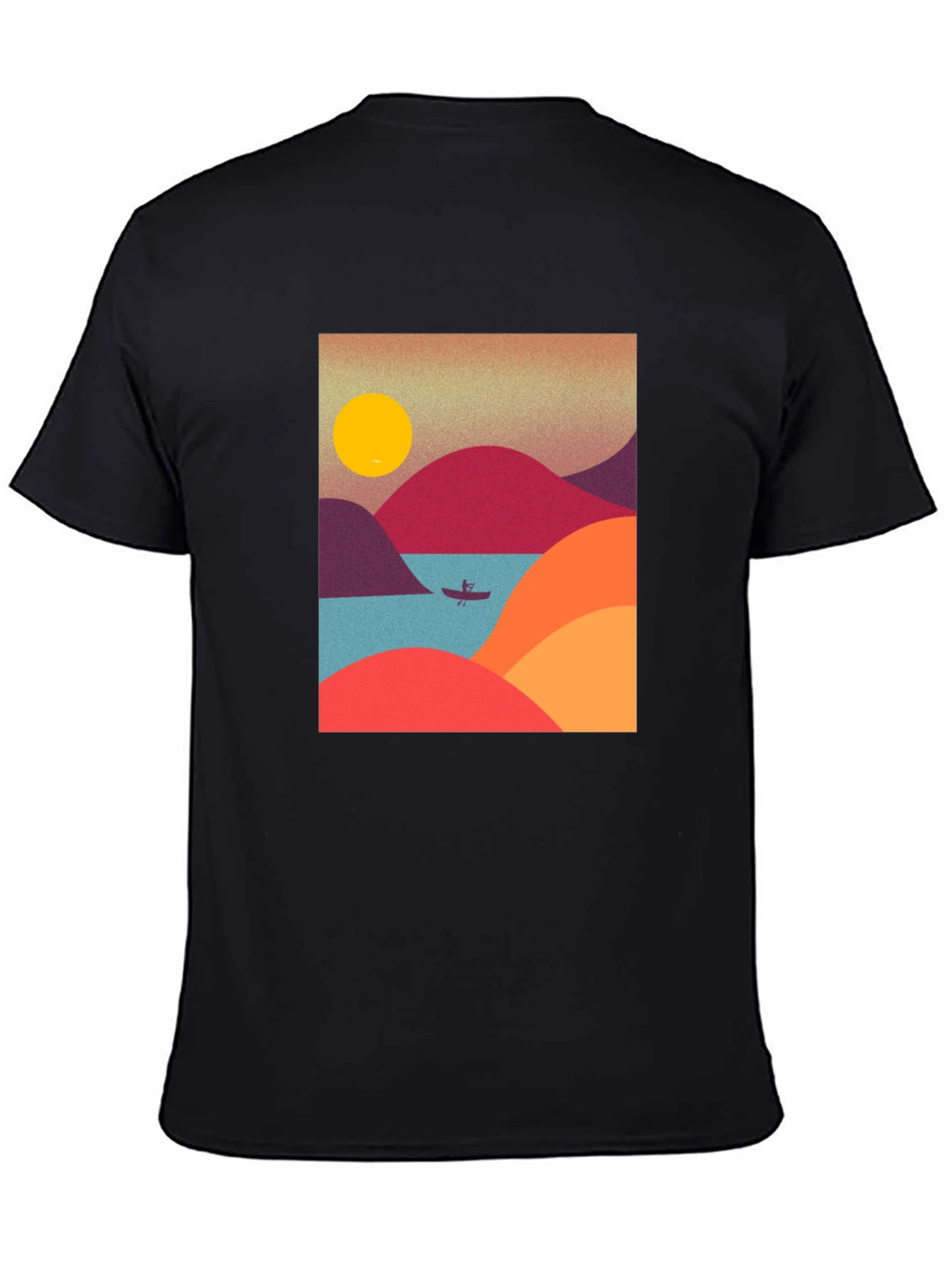Retro Mountainscape T-Shirt