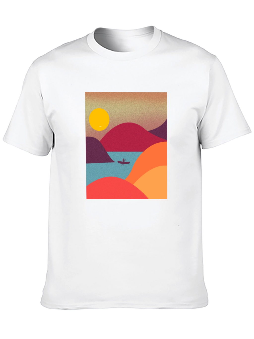 Retro Mountainscape T-Shirt
