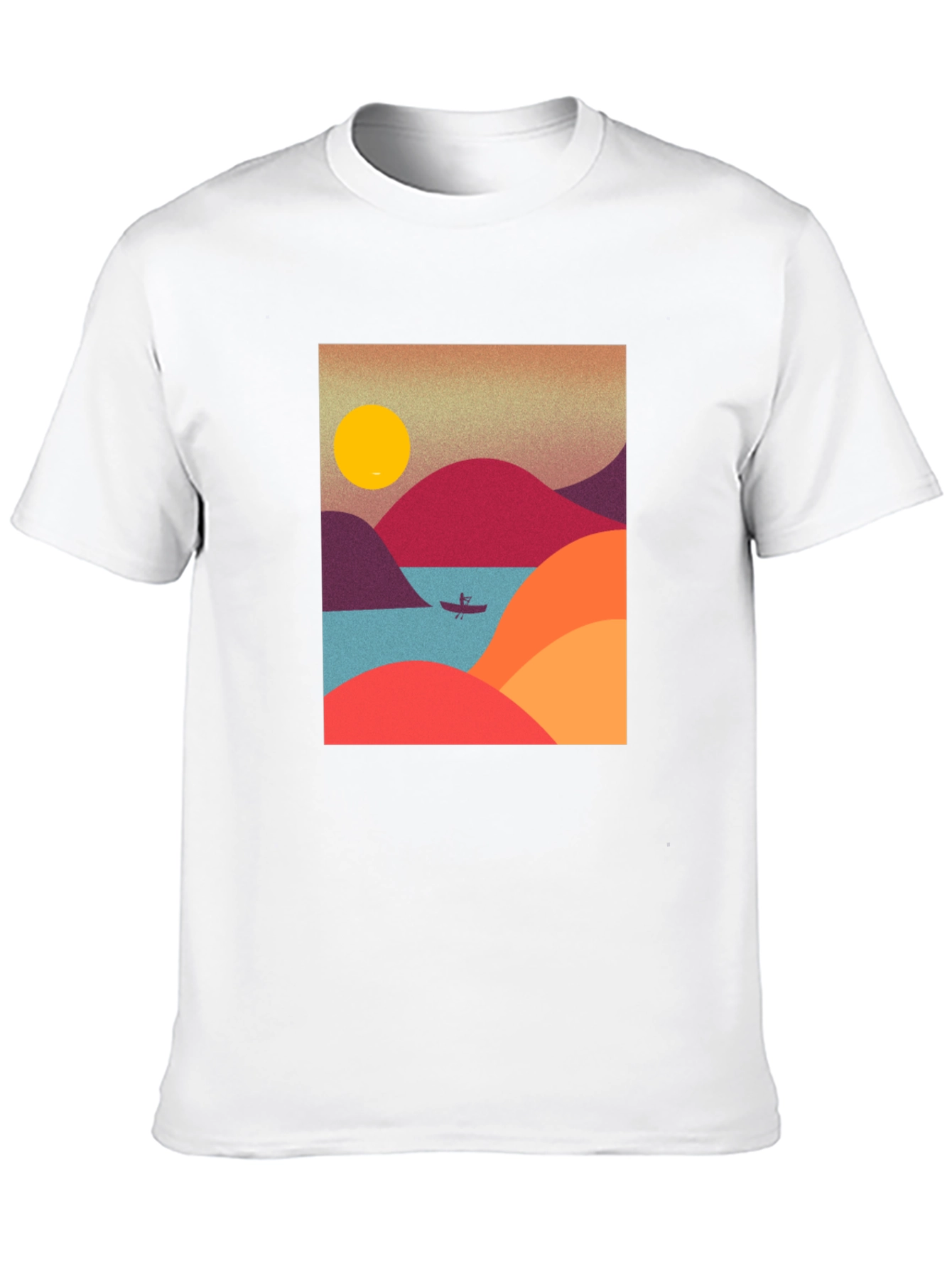 Retro Mountainscape T-Shirt