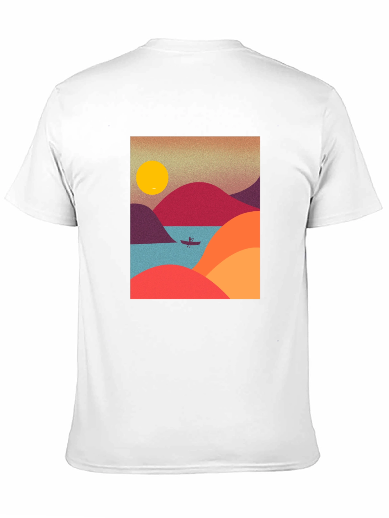 Retro Mountainscape T-Shirt