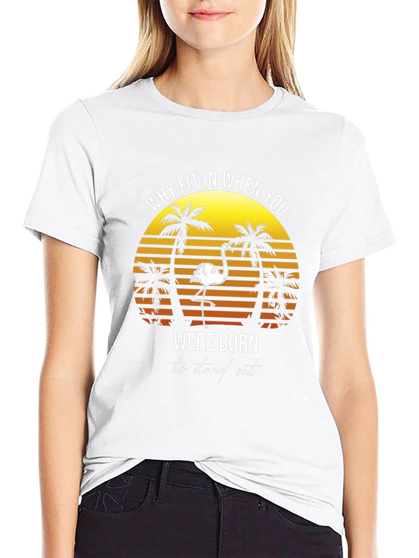 Flamingo Graphic T-Shirt: Stand Out Style