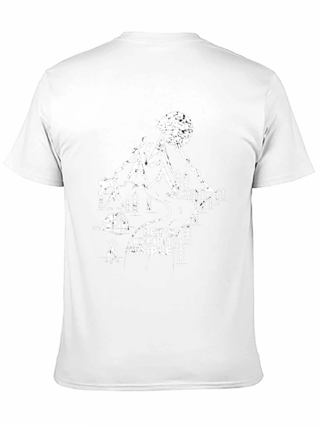 Lets Keep it Simple Camping T-Shirt