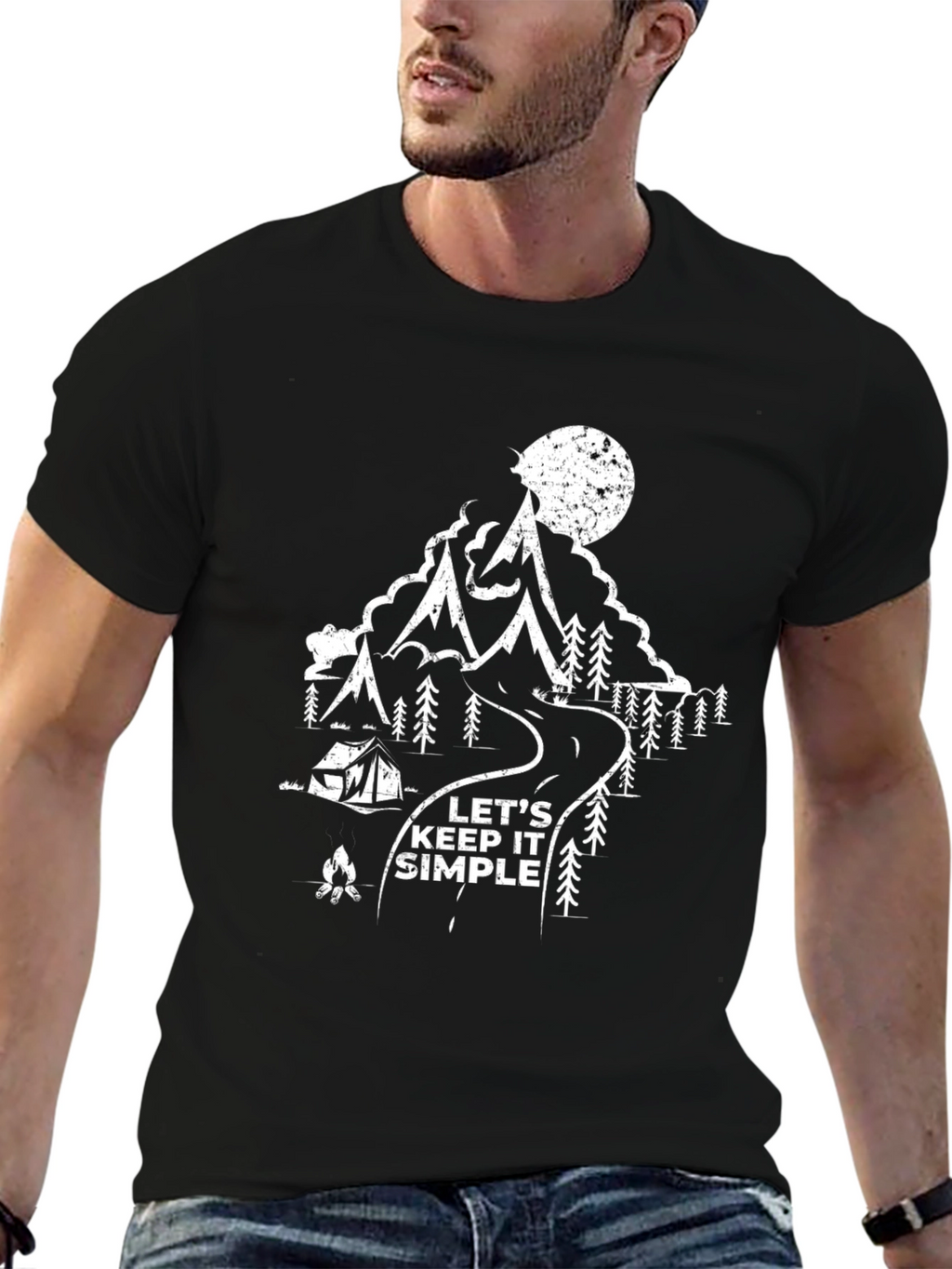 Lets Keep it Simple Camping T-Shirt