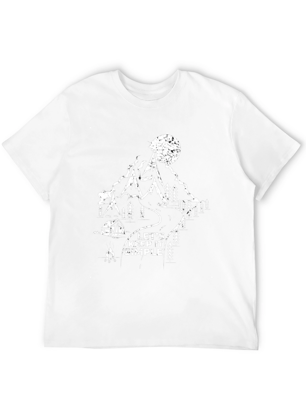 Lets Keep it Simple Camping T-Shirt