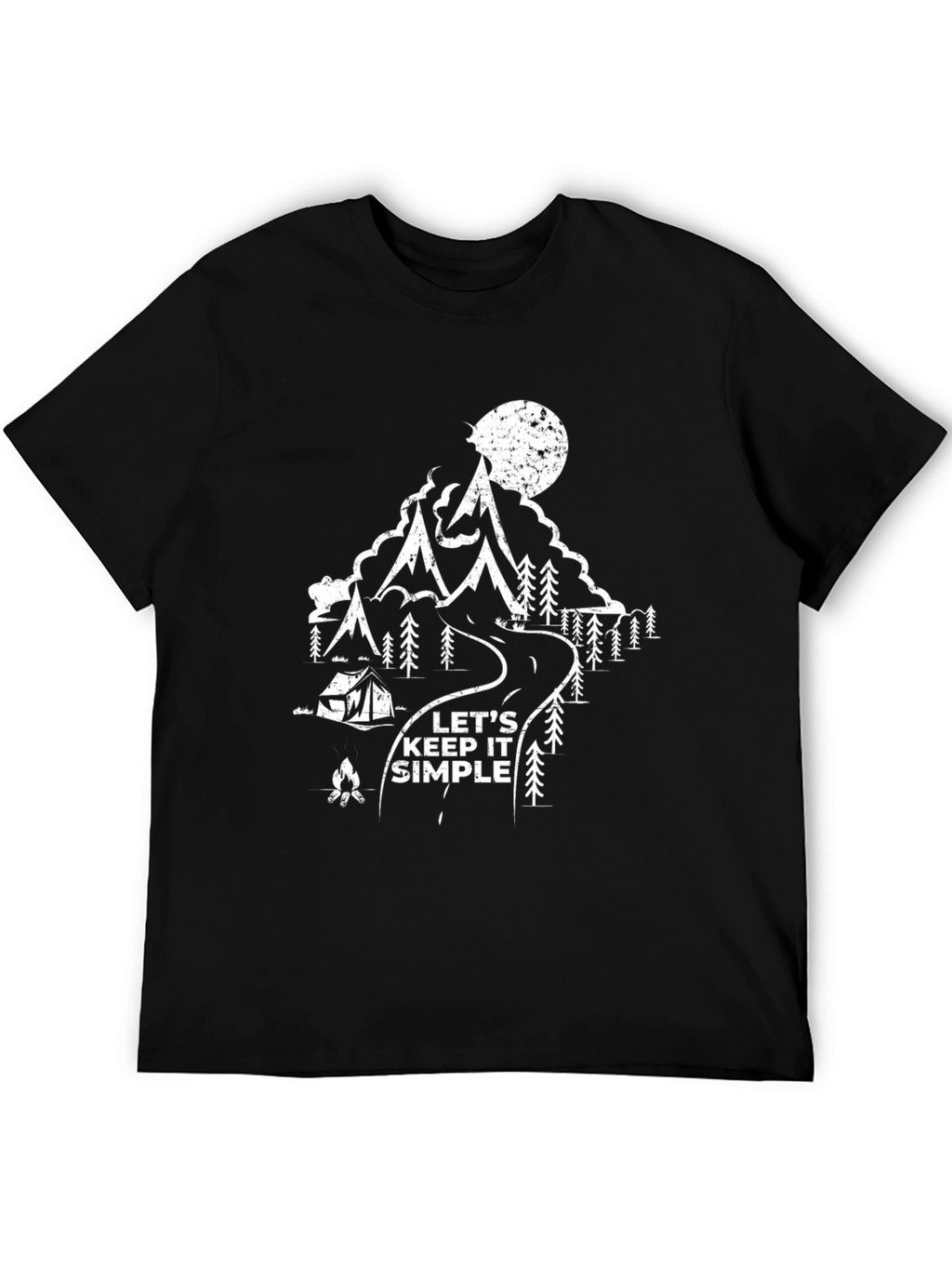 Lets Keep it Simple Camping T-Shirt