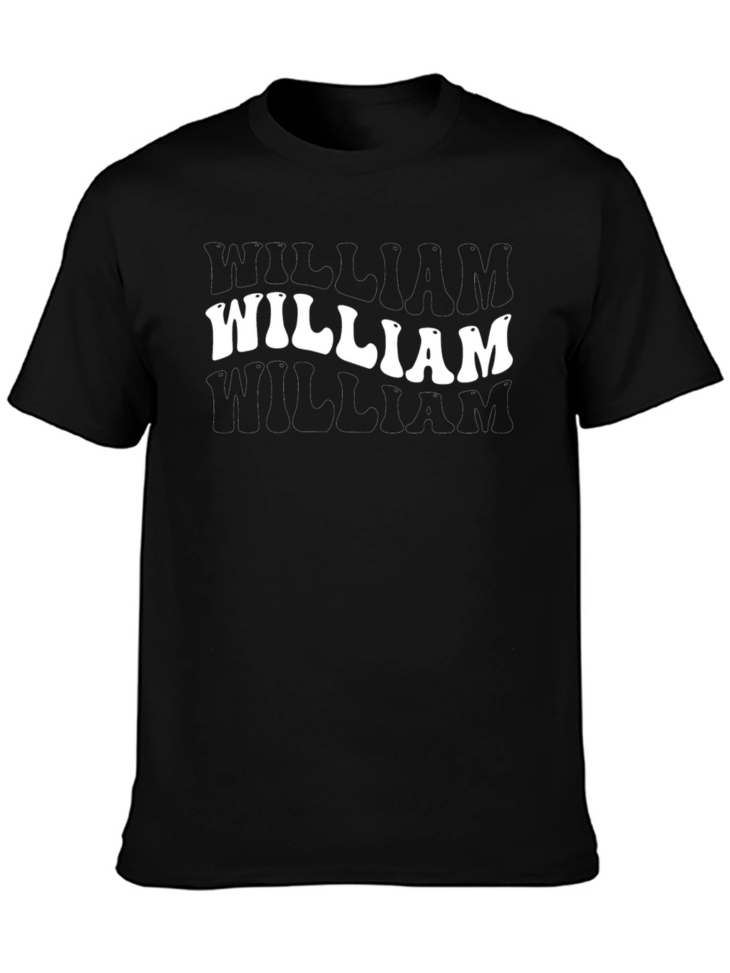 William Retro T-Shirt - Groovy Style