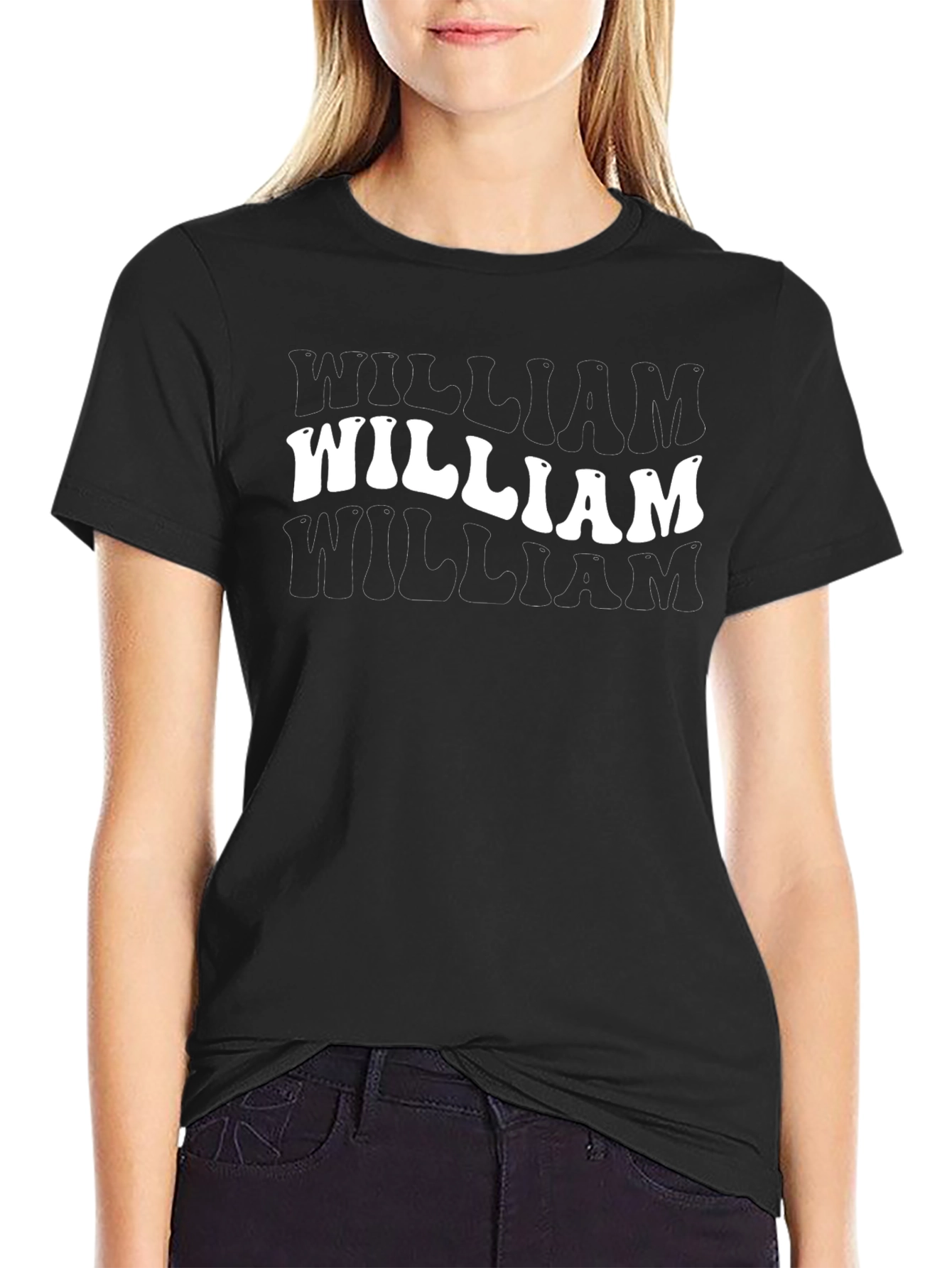 William Retro T-Shirt - Groovy Style