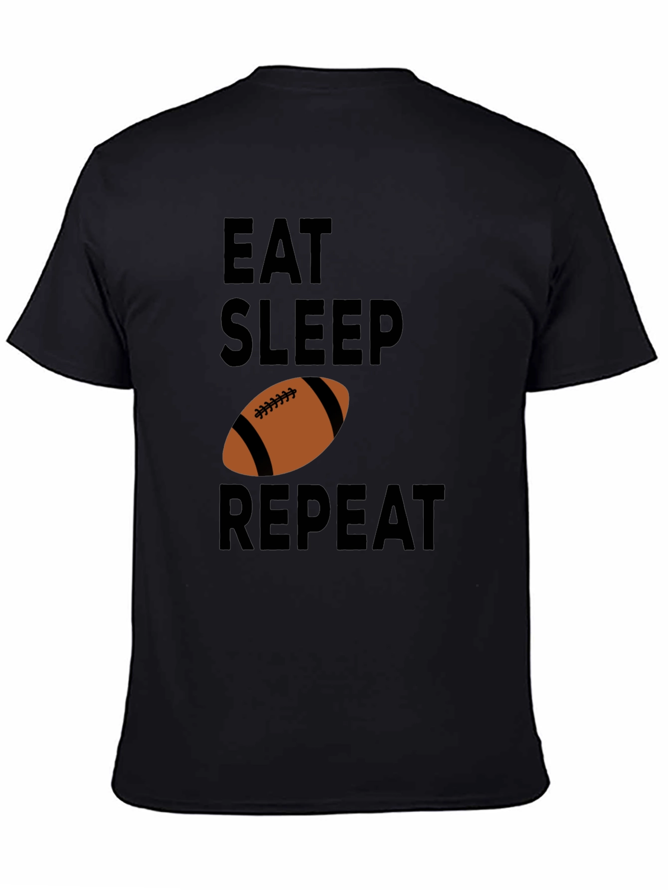 Eat Sleep Football Repeat T-Shirt