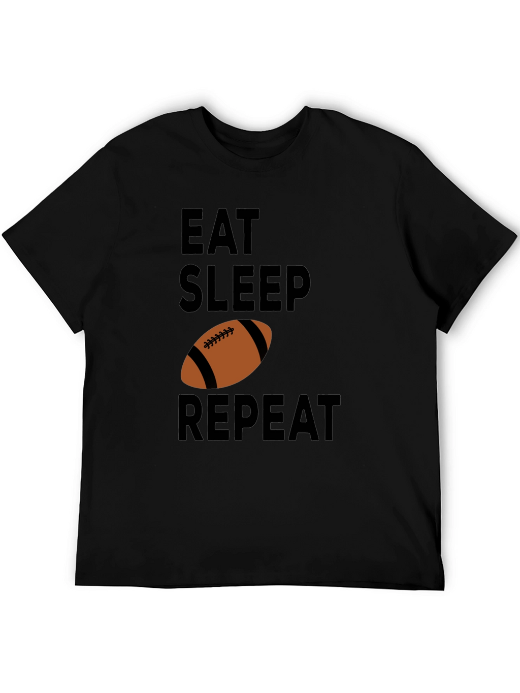 Eat Sleep Football Repeat T-Shirt