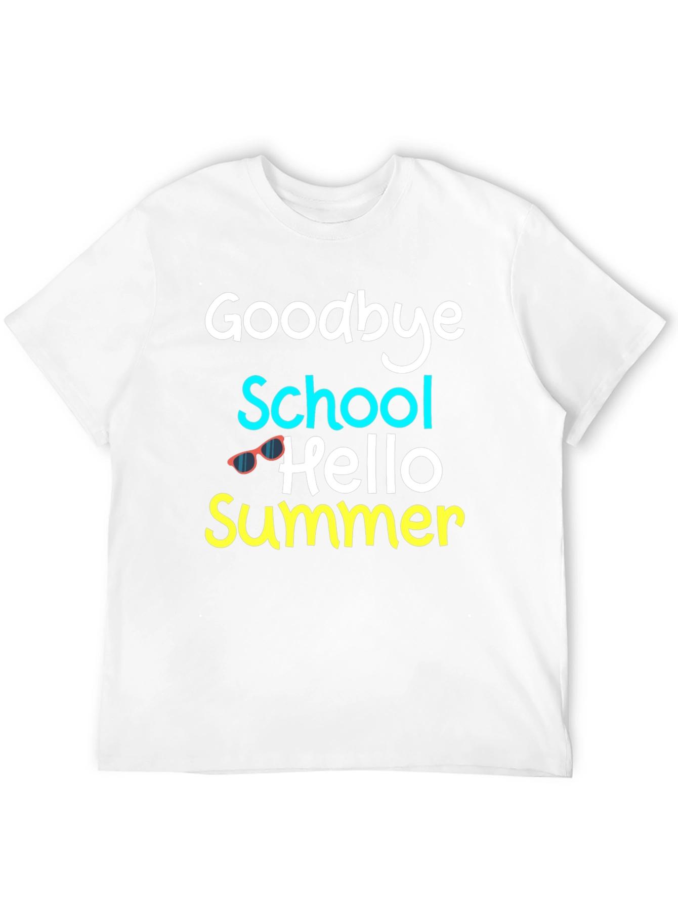 Goodbye School Hello Summer Graphic Tee