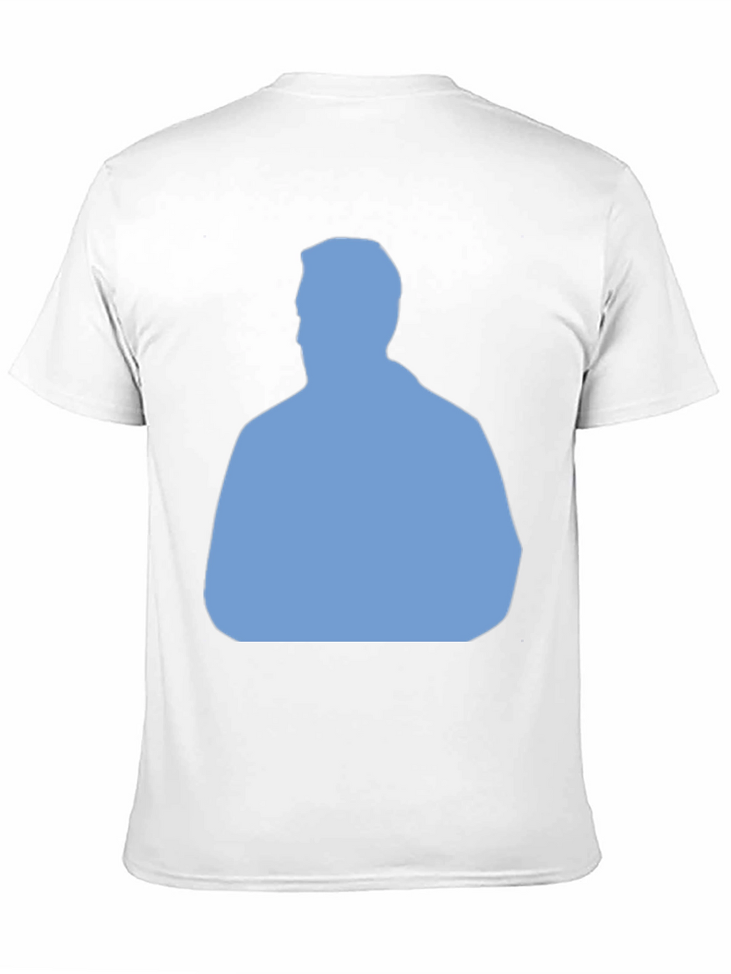 Modern Silhouette Graphic T-Shirt - Black