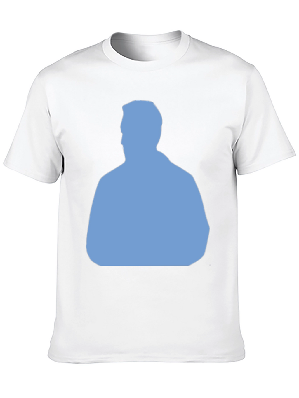 Modern Silhouette Graphic T-Shirt - Black