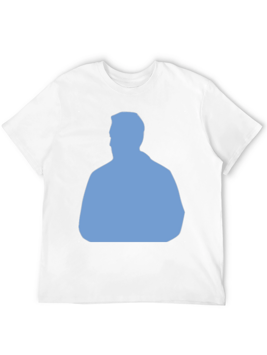 Modern Silhouette Graphic T-Shirt - Black