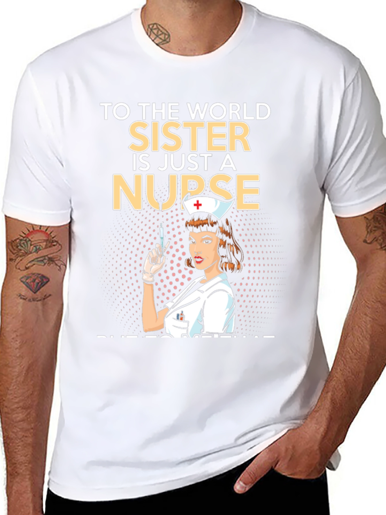 Nurse Sister T-Shirt - Unique Graphic Tee