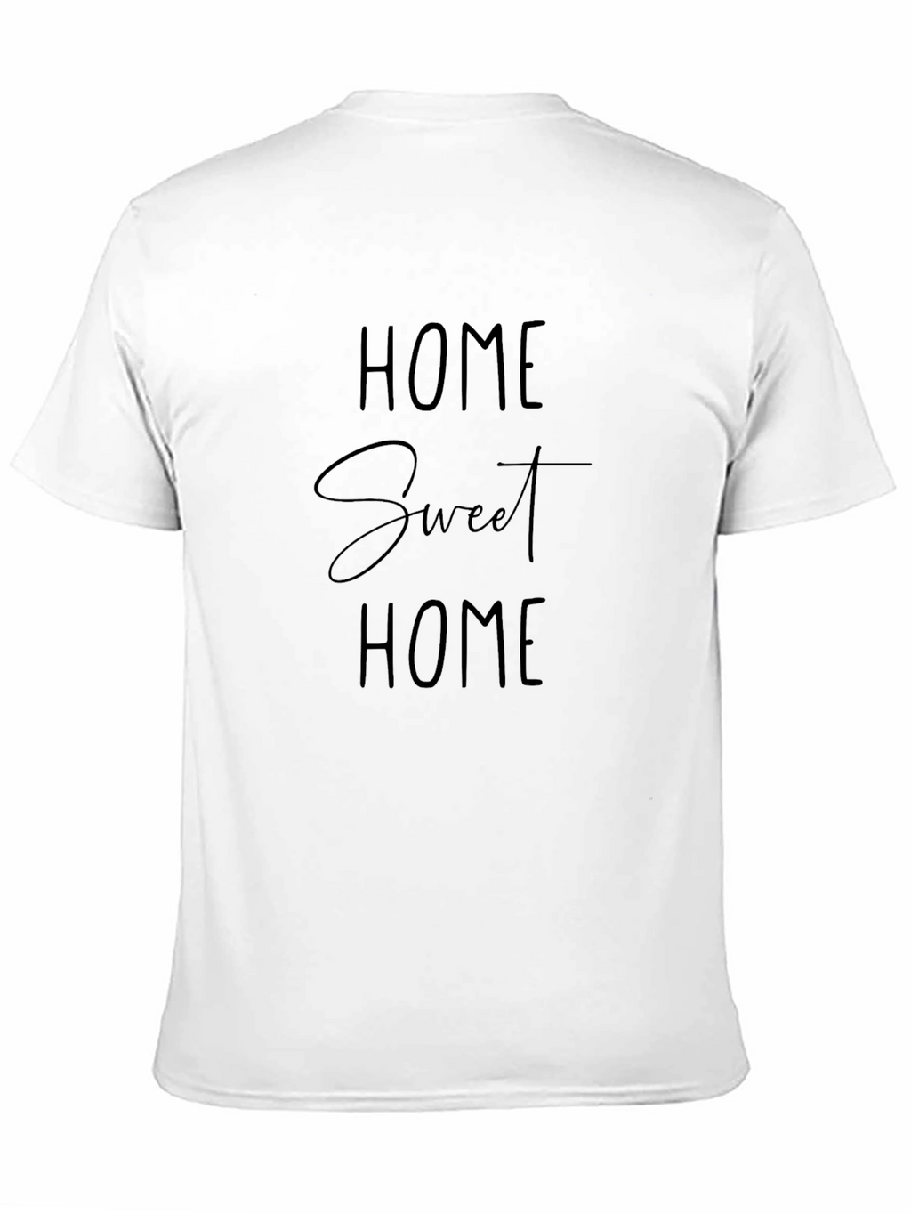 Home Sweet Home Black T-Shirt