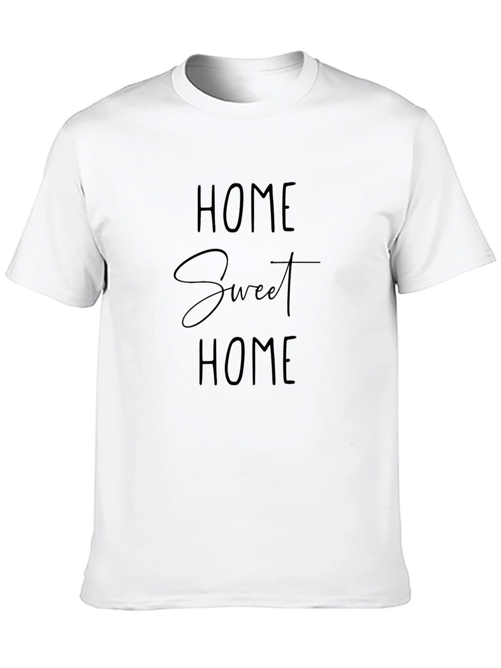Home Sweet Home Black T-Shirt