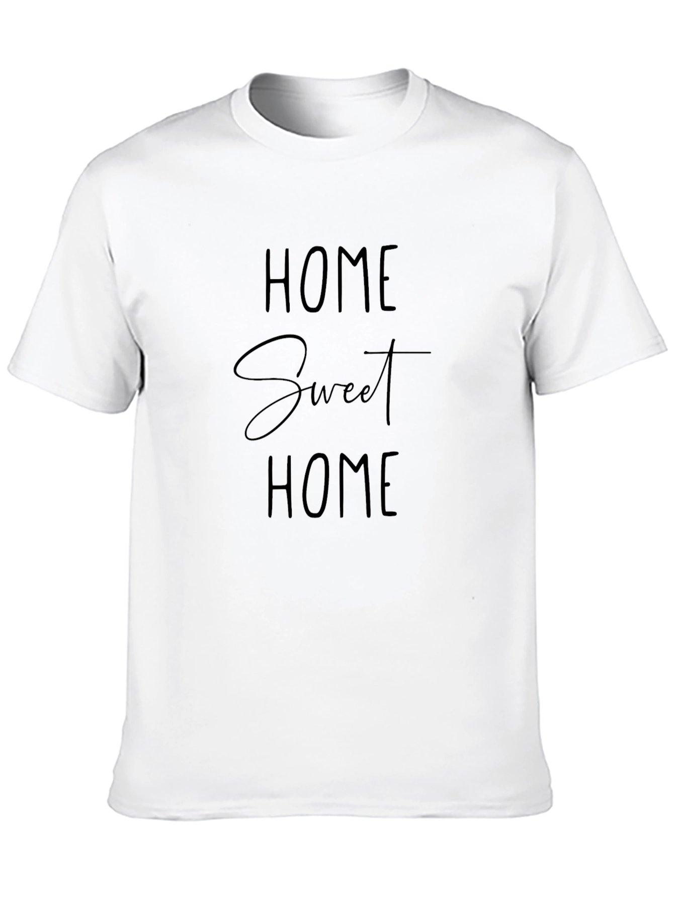 Home Sweet Home Black T-Shirt