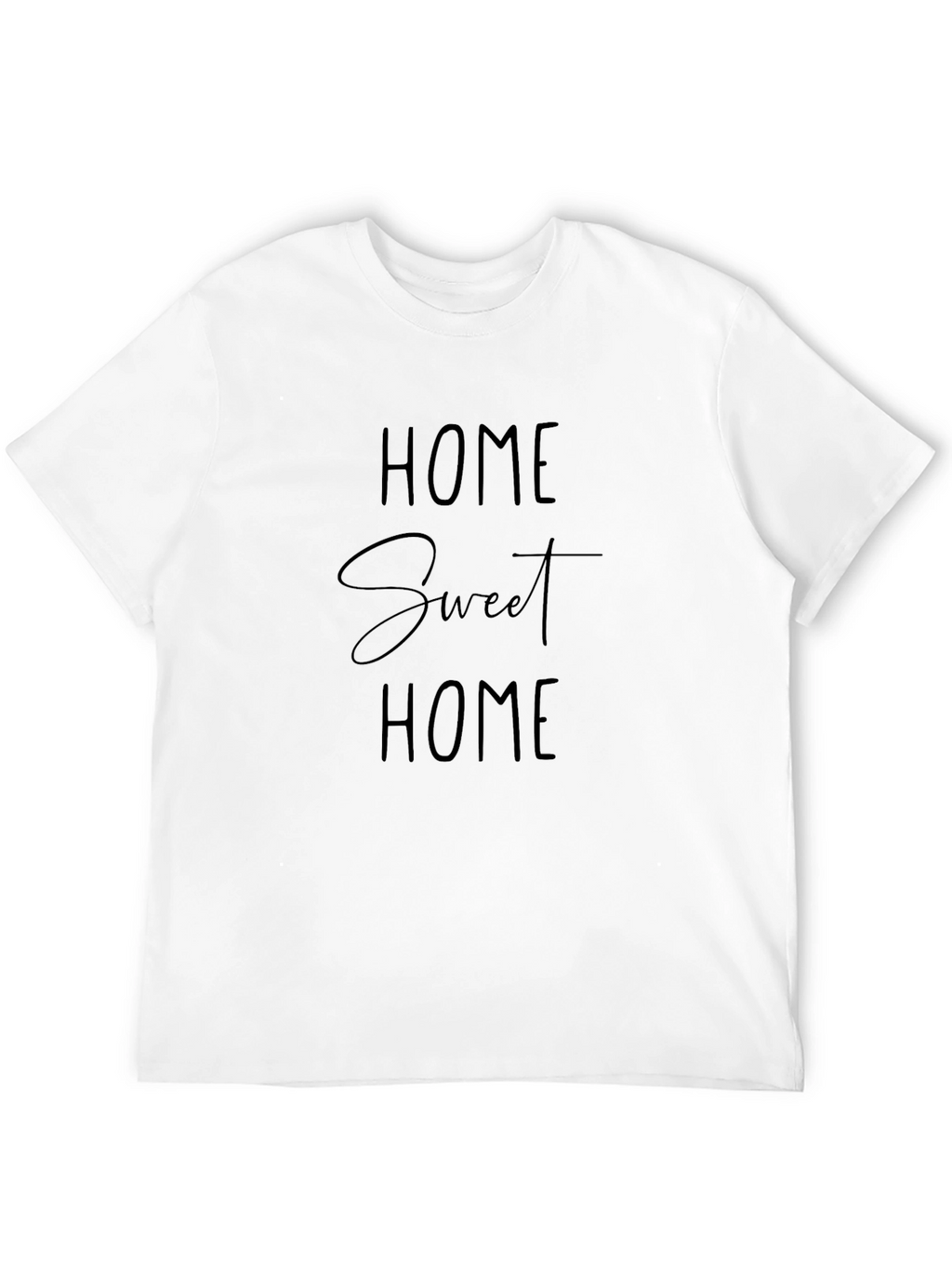 Home Sweet Home Black T-Shirt